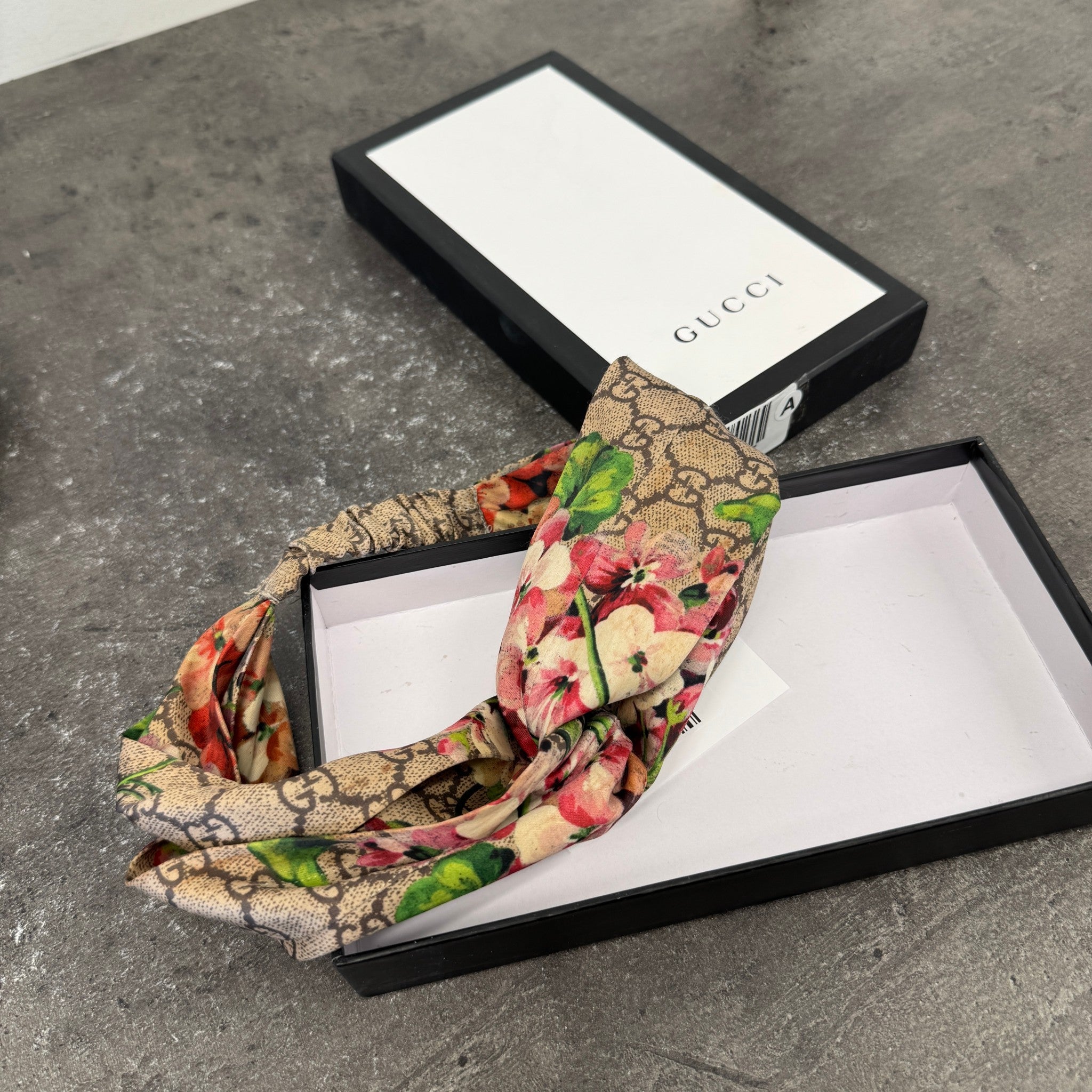 Women's Gg Bloom Head Band Beige