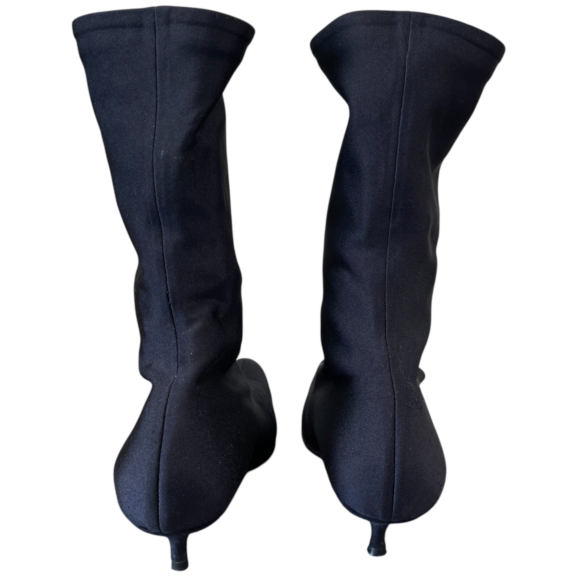 Women's Pointed Toe Kitten Heels Black Size EU 37 / UK 4