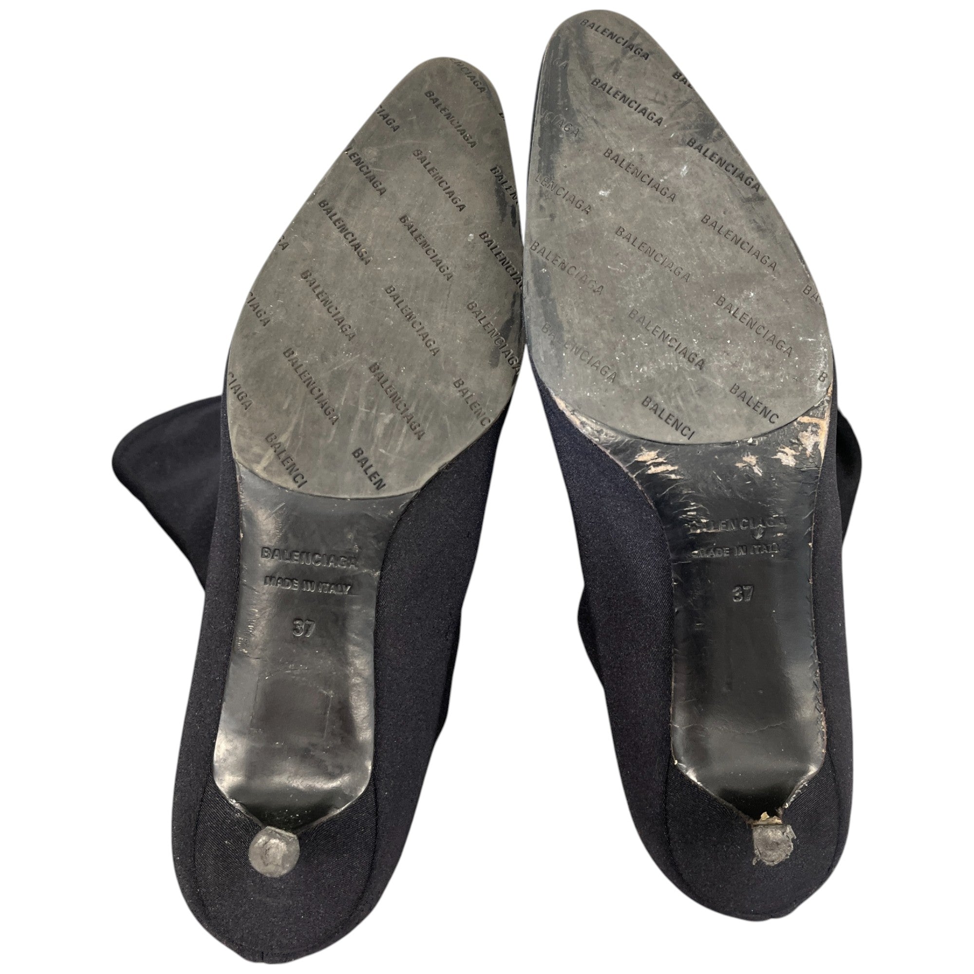 Women's Pointed Toe Kitten Heels Black Size EU 37 / UK 4