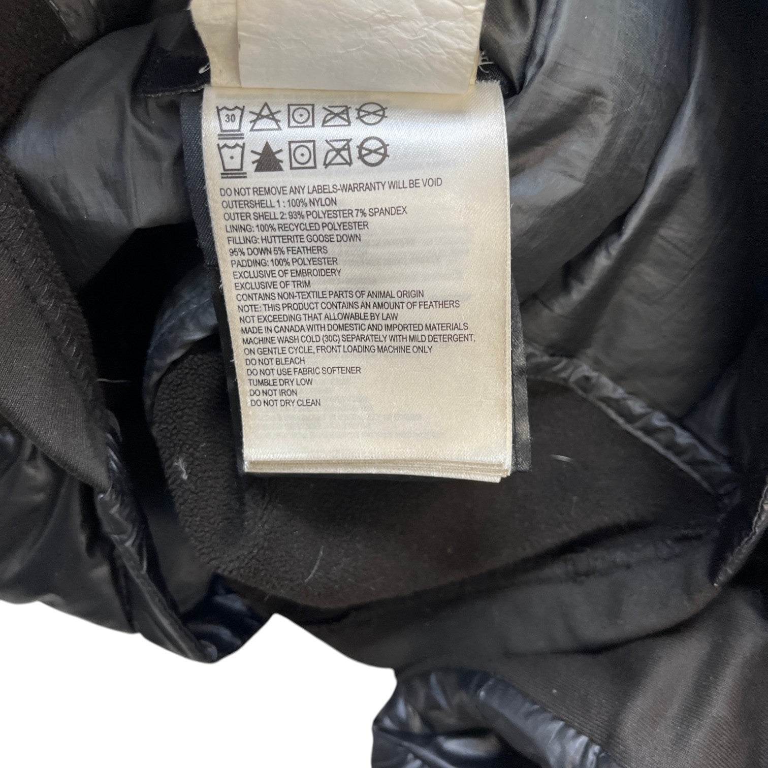 Men's Hybridge Lite Down Jacket Black Size S