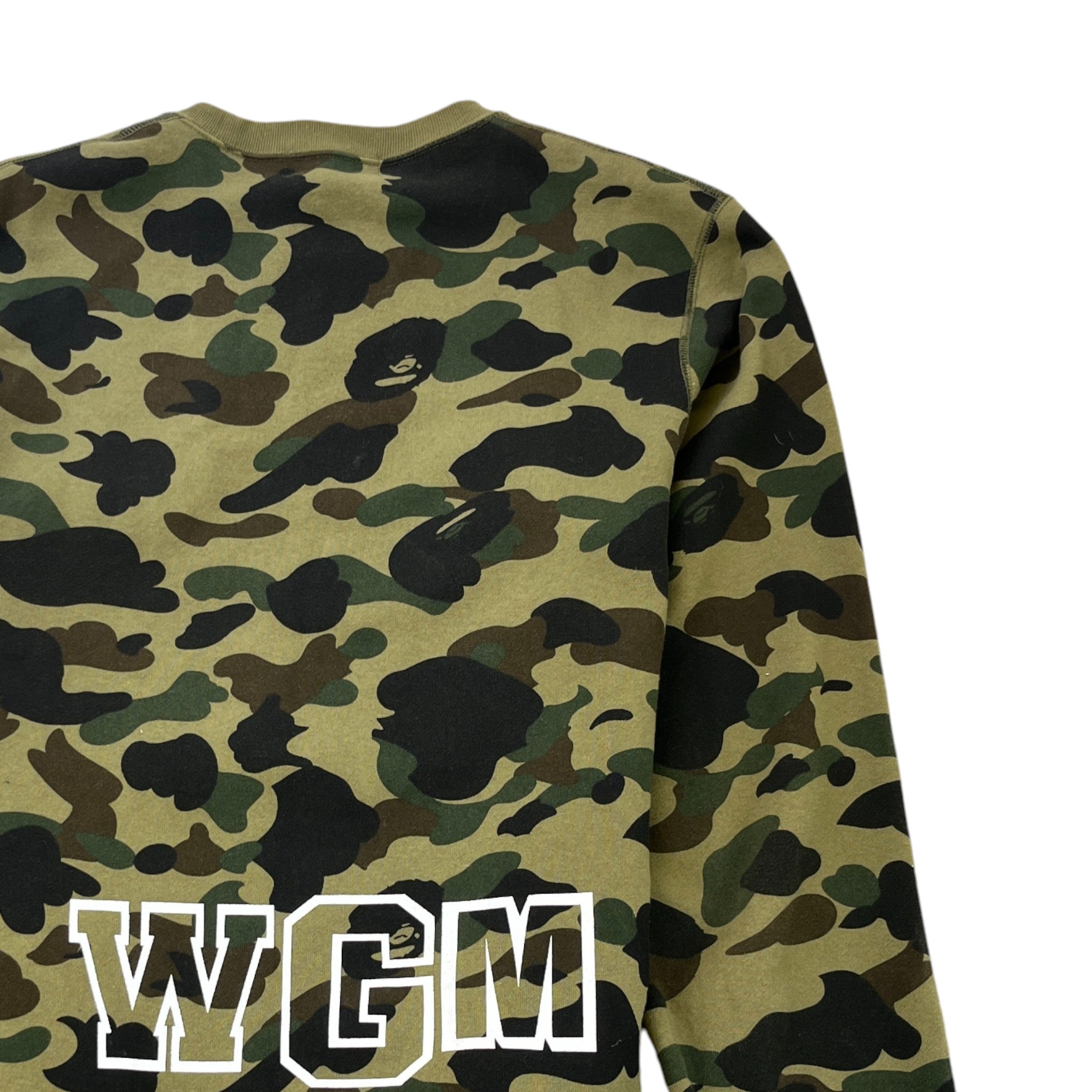 Men's Camo Shark Jumper Khaki Size L