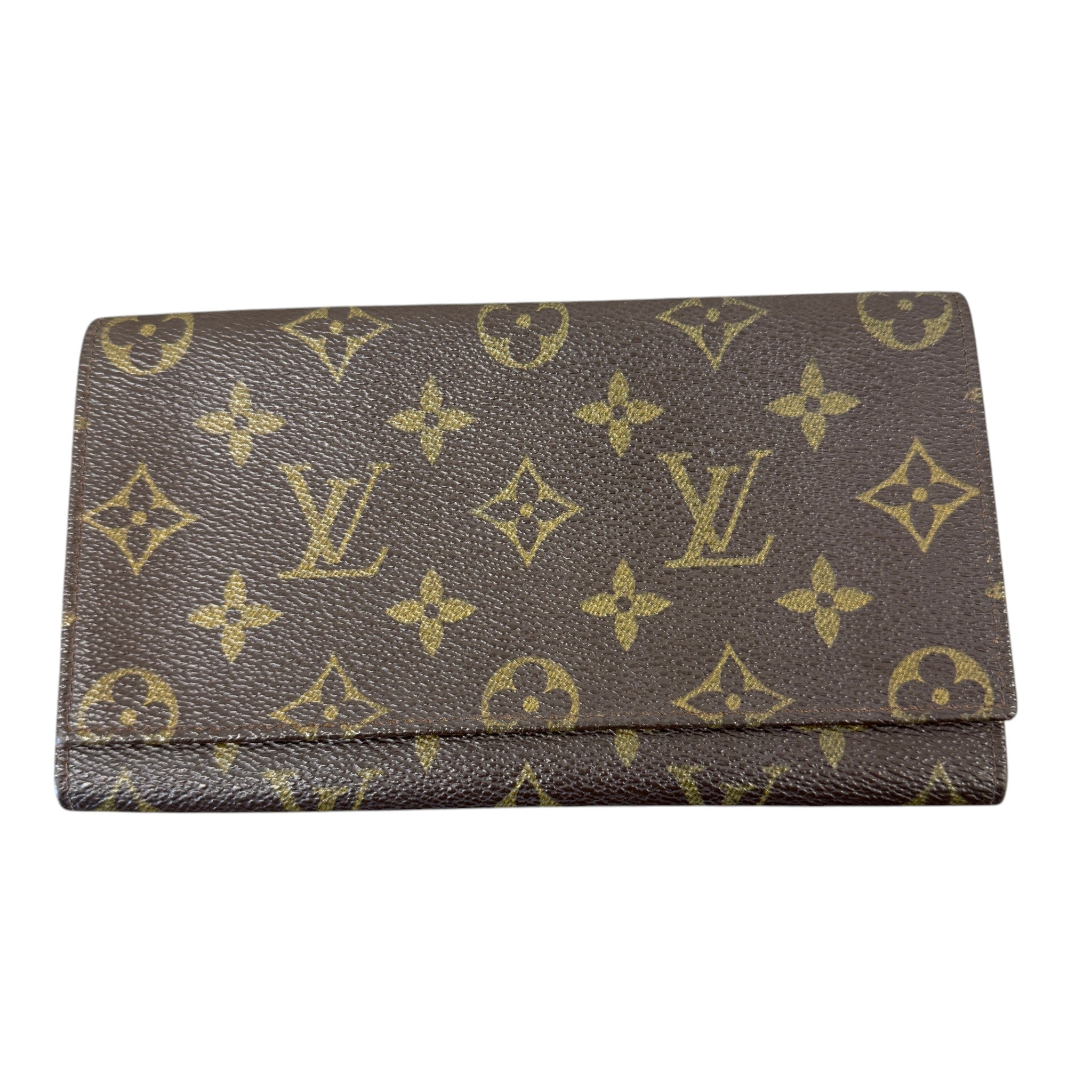 Women's Monogram Sarah Wallet Brown