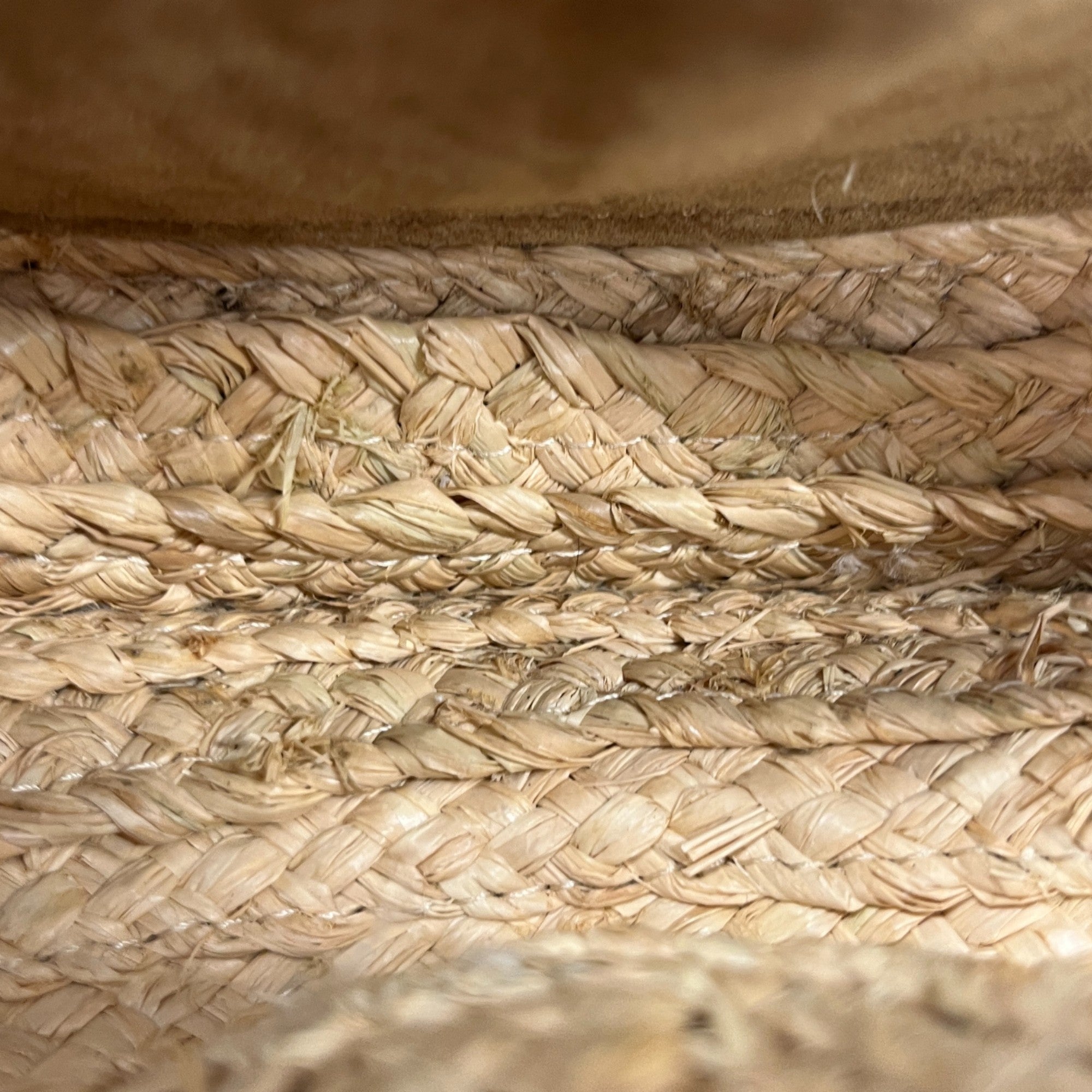 Women's Raffia Mini Gate Handbag Brown