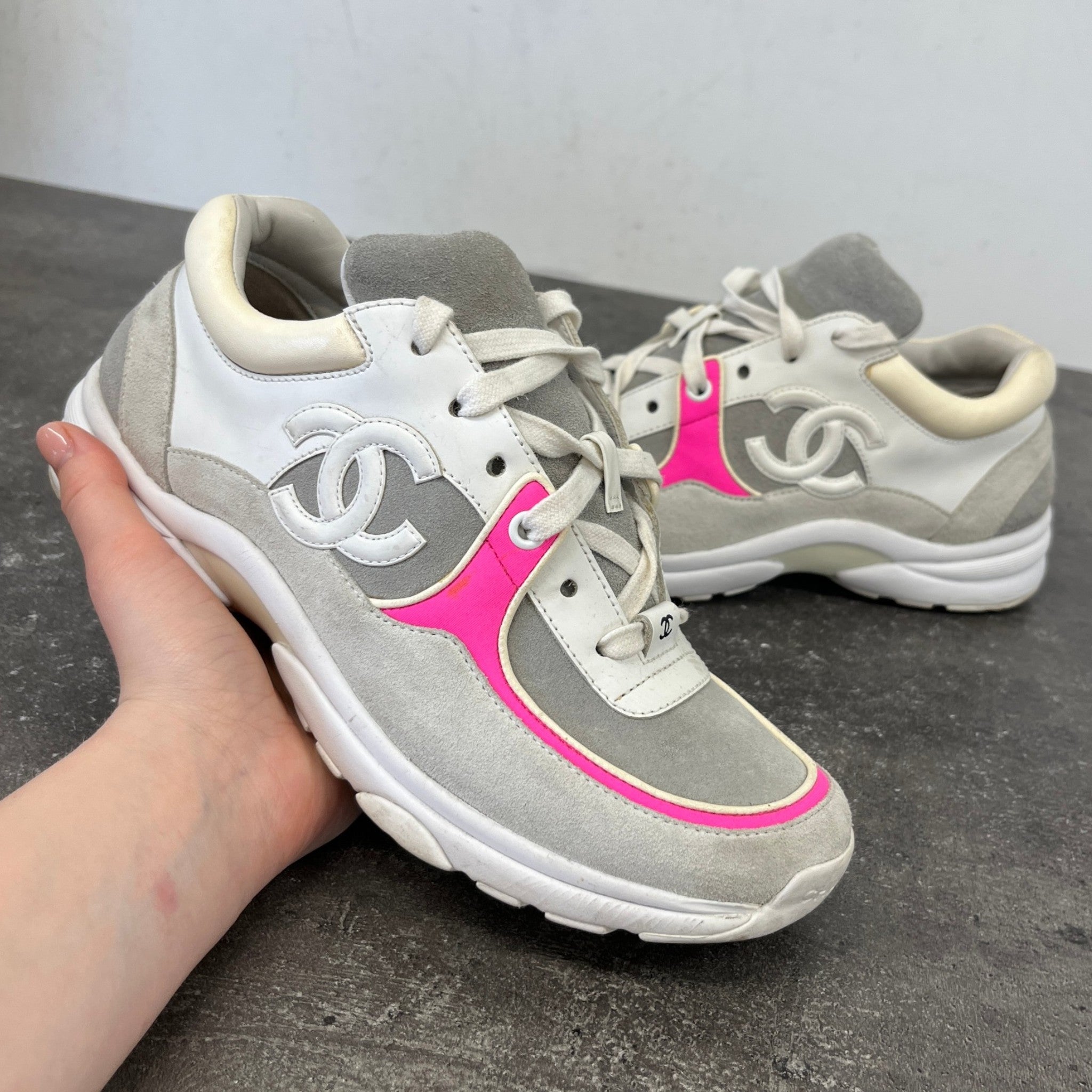 Women's Cc Runner Low Trainers Grey Size EU 38 / UK 5