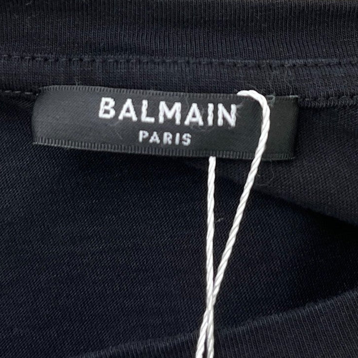 Men's Logo Print T-Shirt Black Size XL