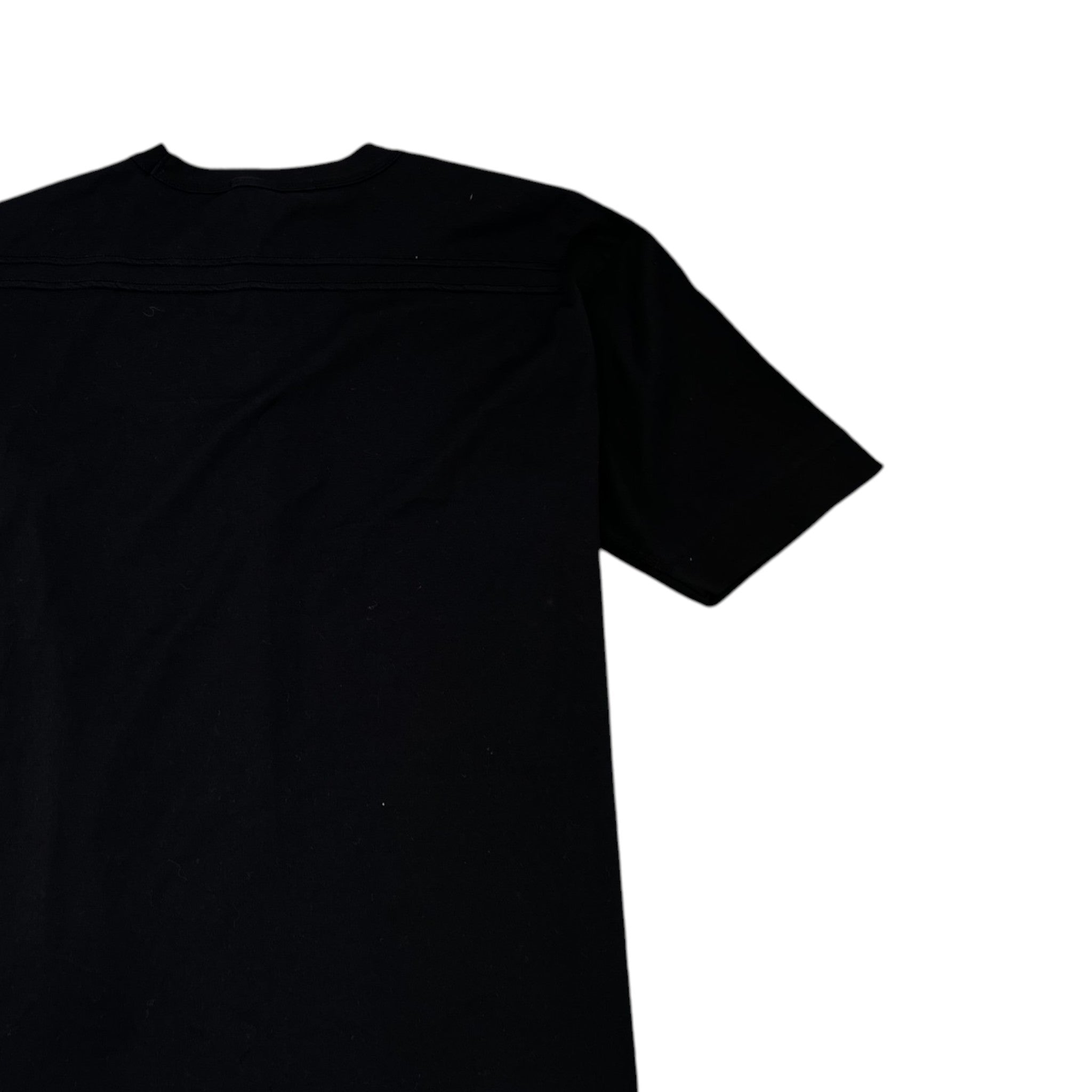 Men's Compass Logo Patch T-Shirt Black Size S