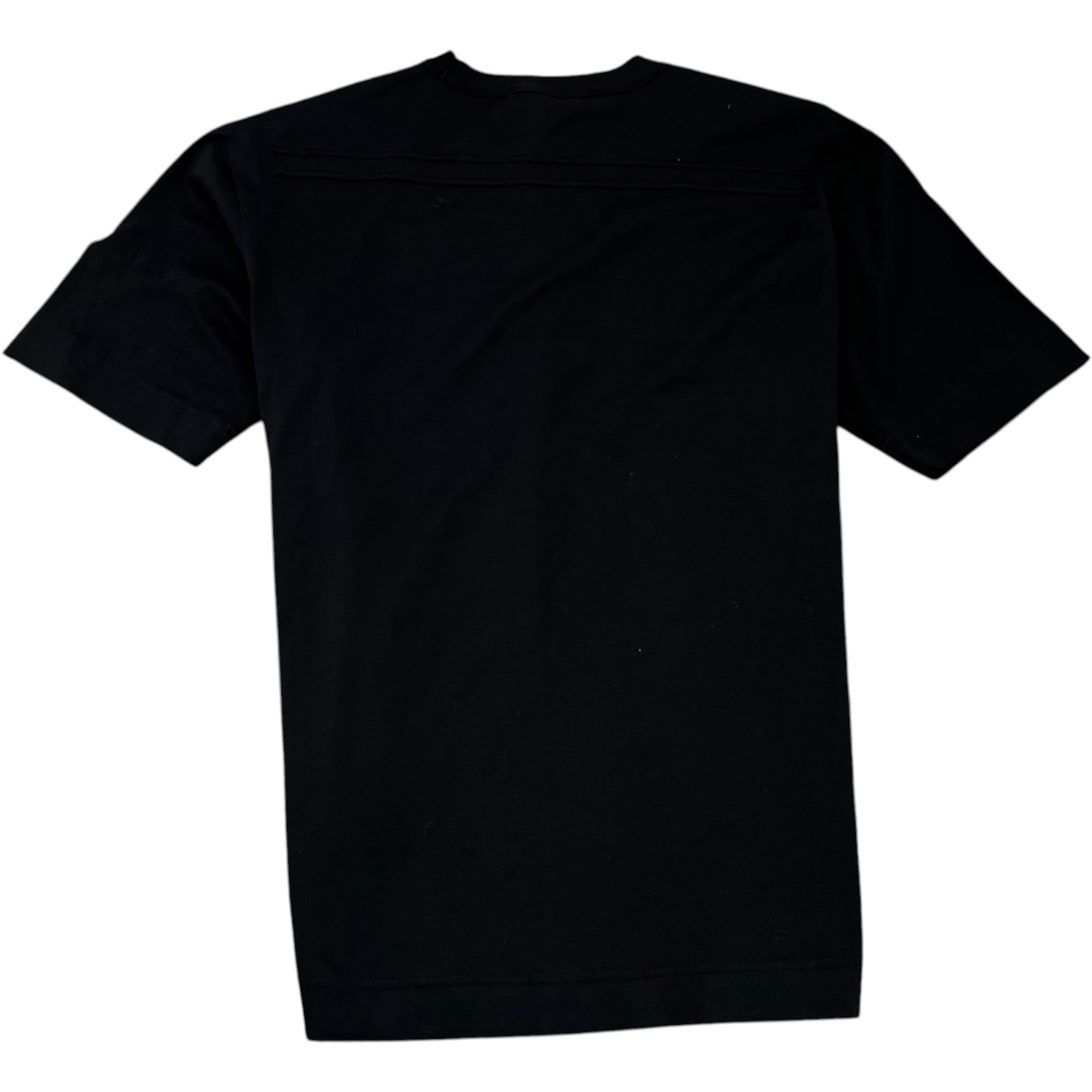 Men's Compass Logo Patch T-Shirt Black Size S