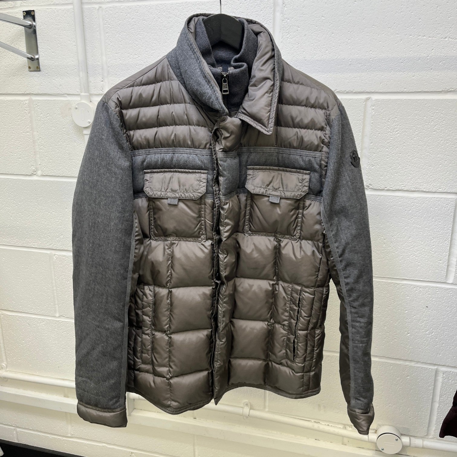 Men's Blais Down Jacket Grey Size 4 / XL