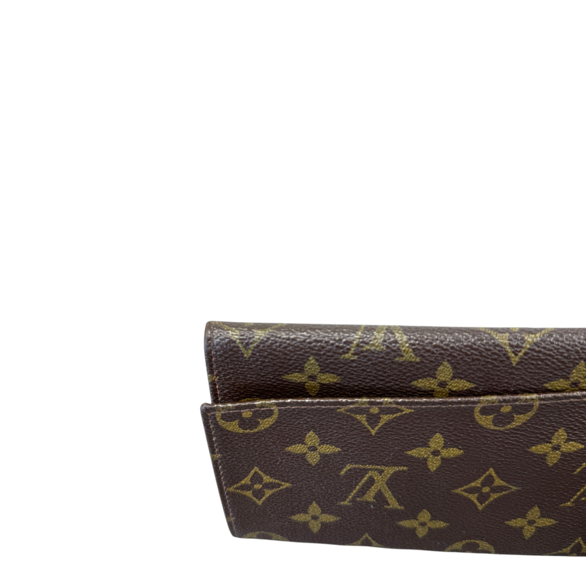 Women's Monogram Sarah Wallet Brown