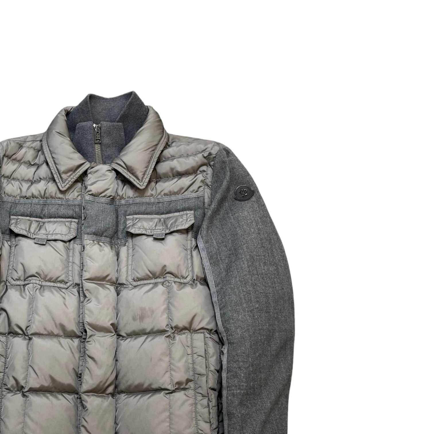 Men's Blais Down Jacket Grey Size 4 / XL