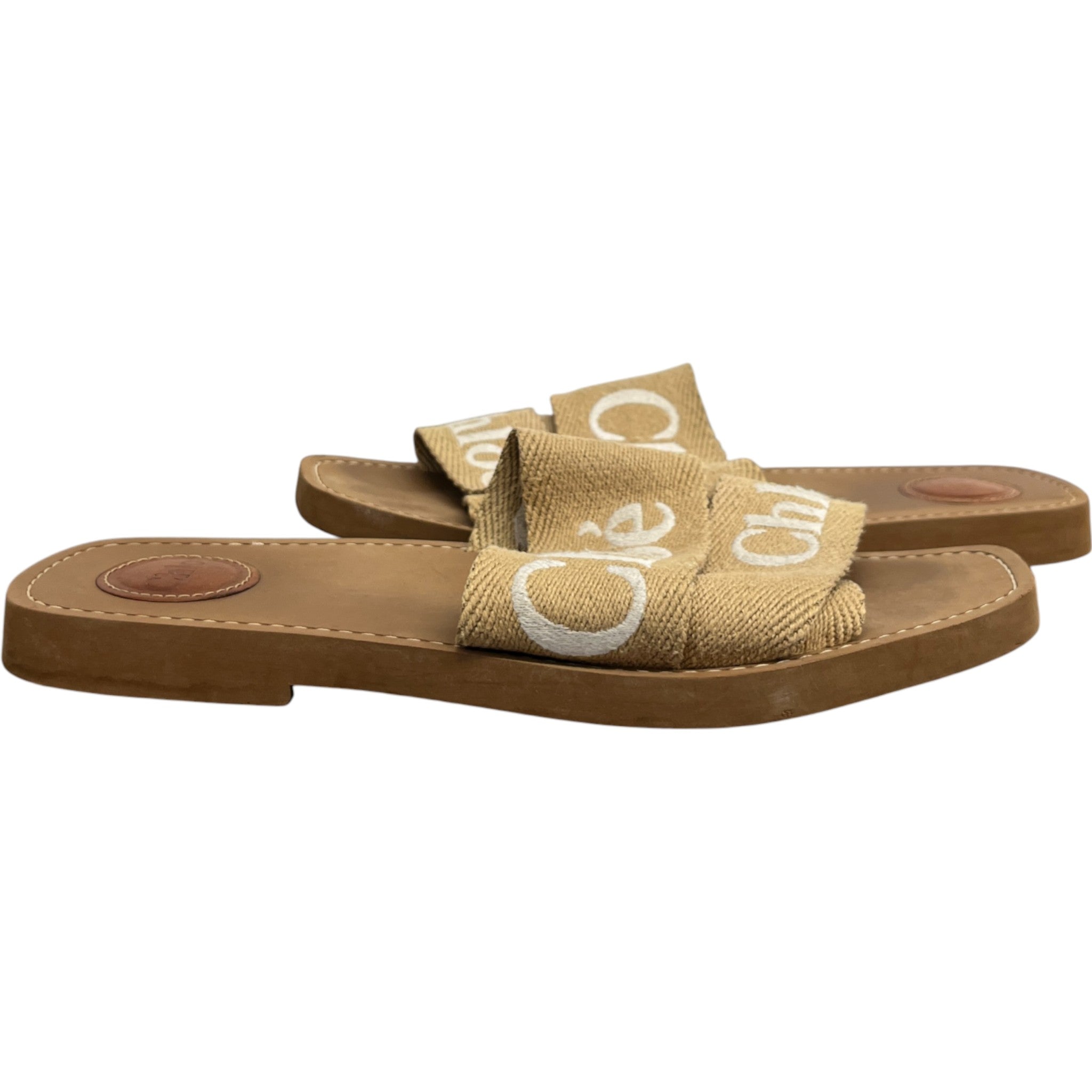 Women's Woody Sandals Beige Size EU 39 / UK 6