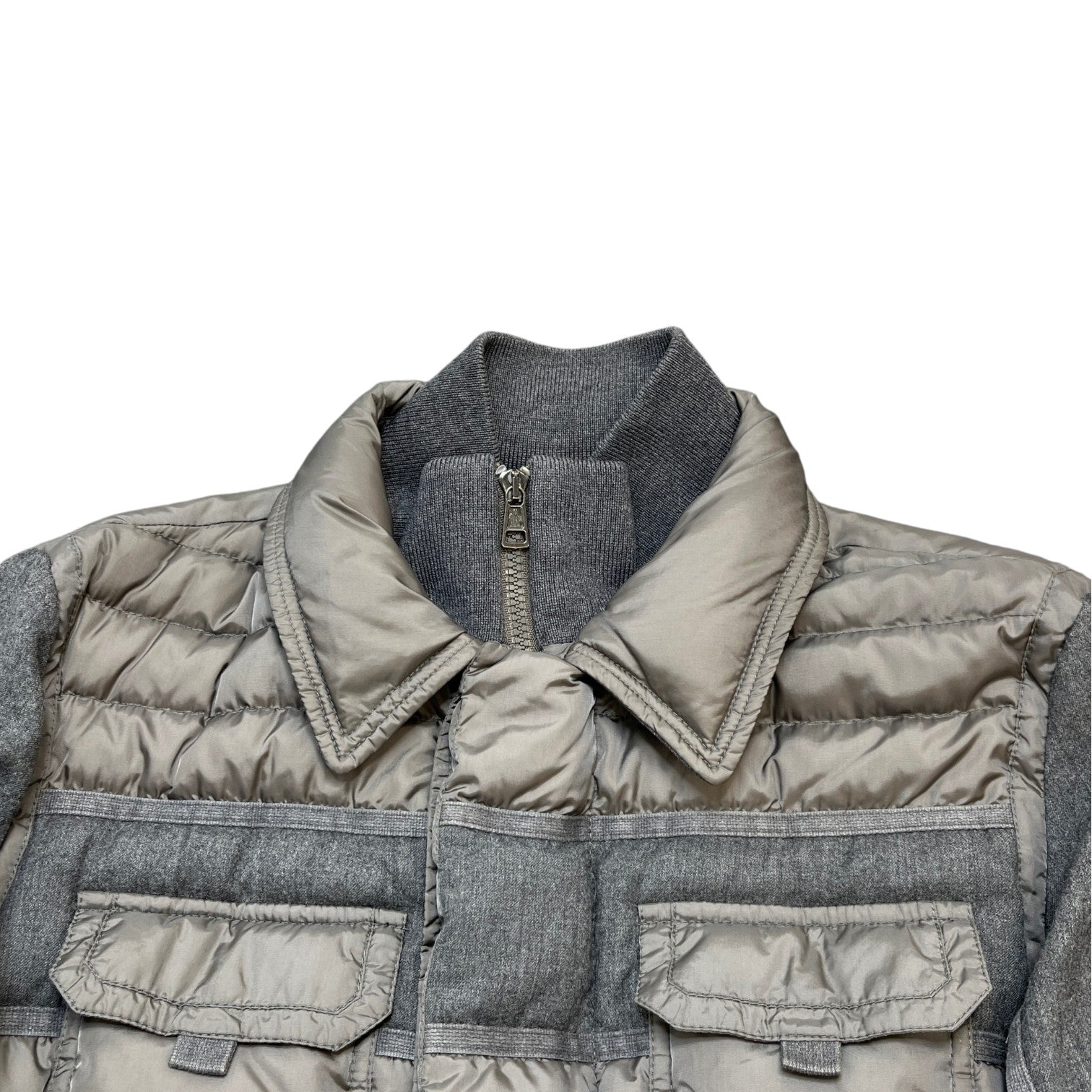 Men's Blais Down Jacket Grey Size 4 / XL