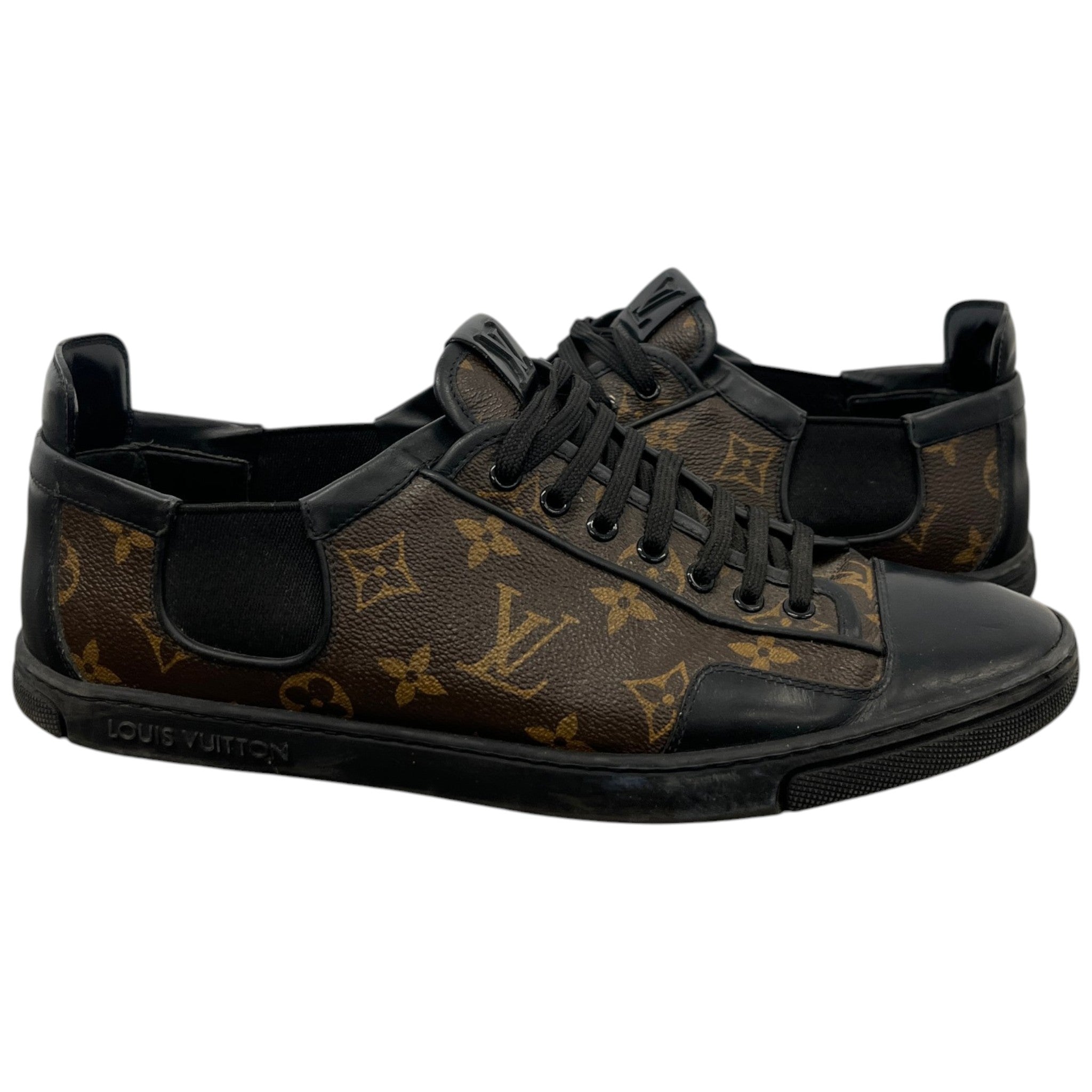 Men's Monogram Low Trainers Brown Size EU 42 / UK 8