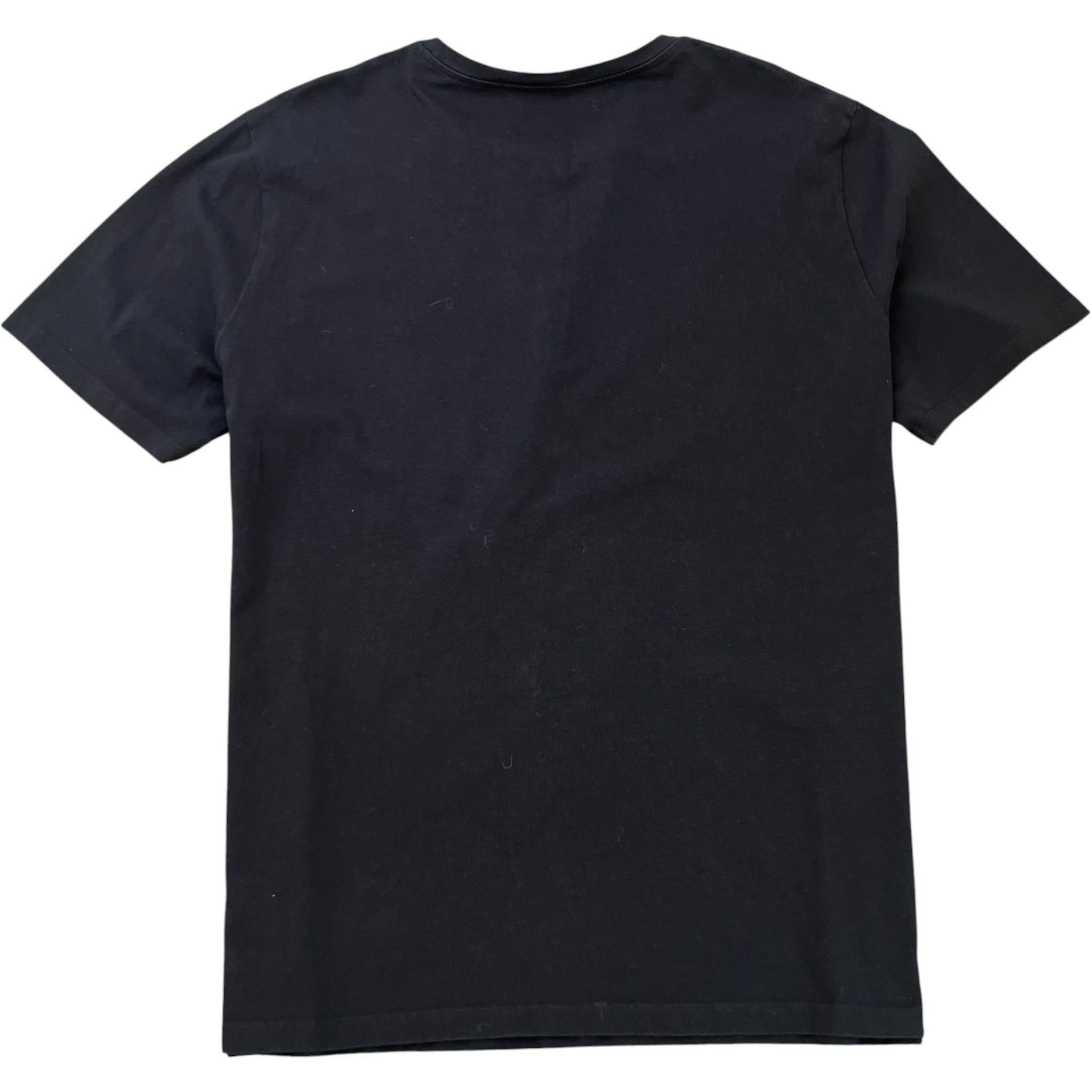 Men's Logo Print T-Shirt Black Size XL