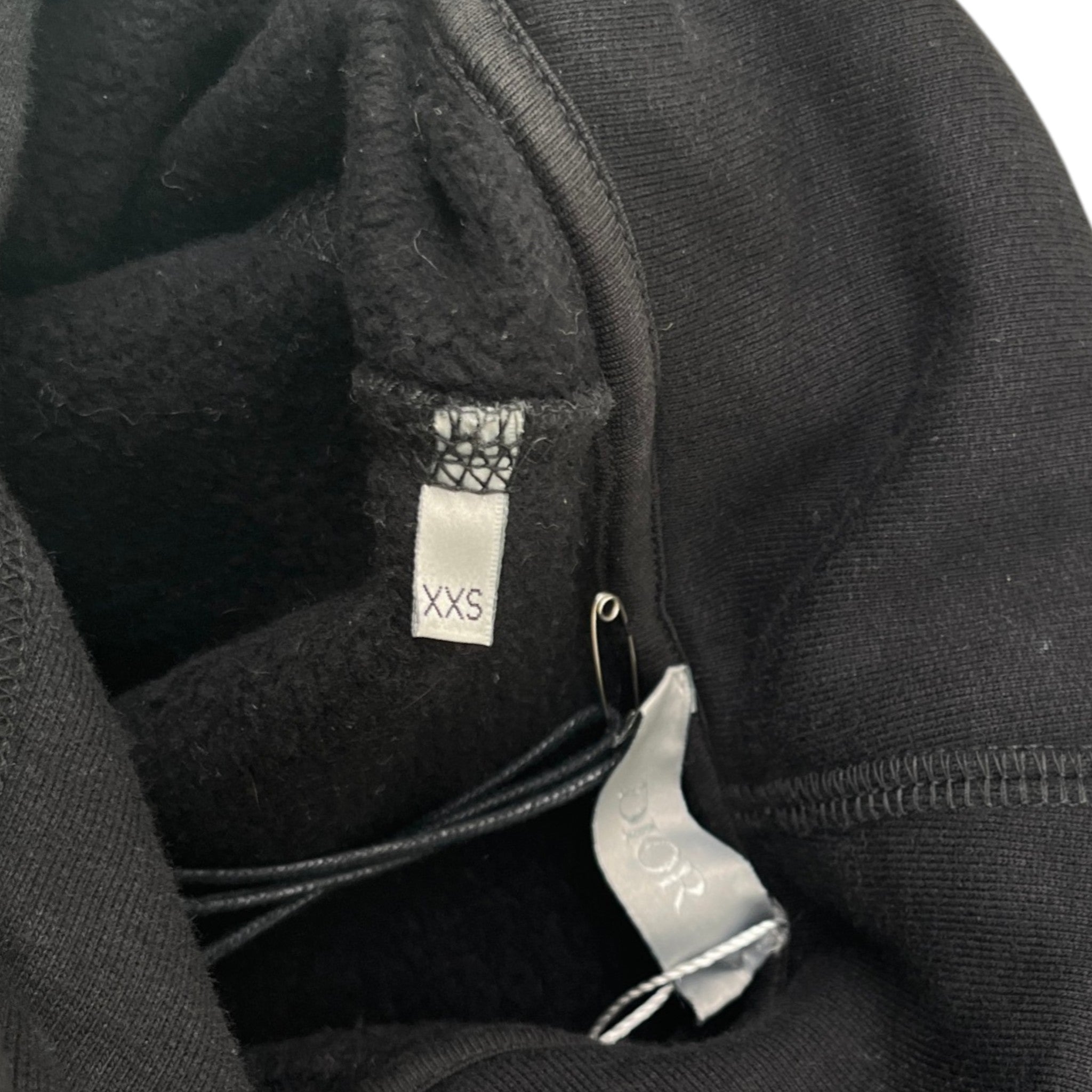 Men's X Peter Doig Embroidered Logo Hoodie Black Size XXS