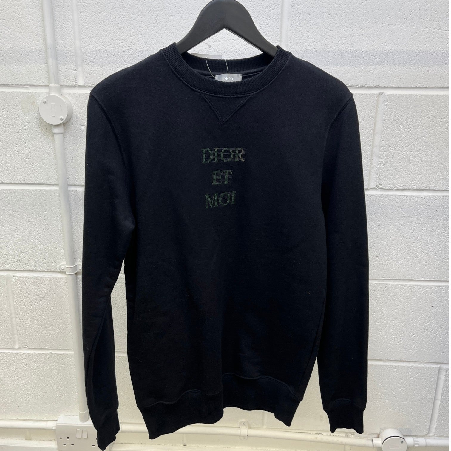 Men's Dior Et Moi Jumper Black Size XS