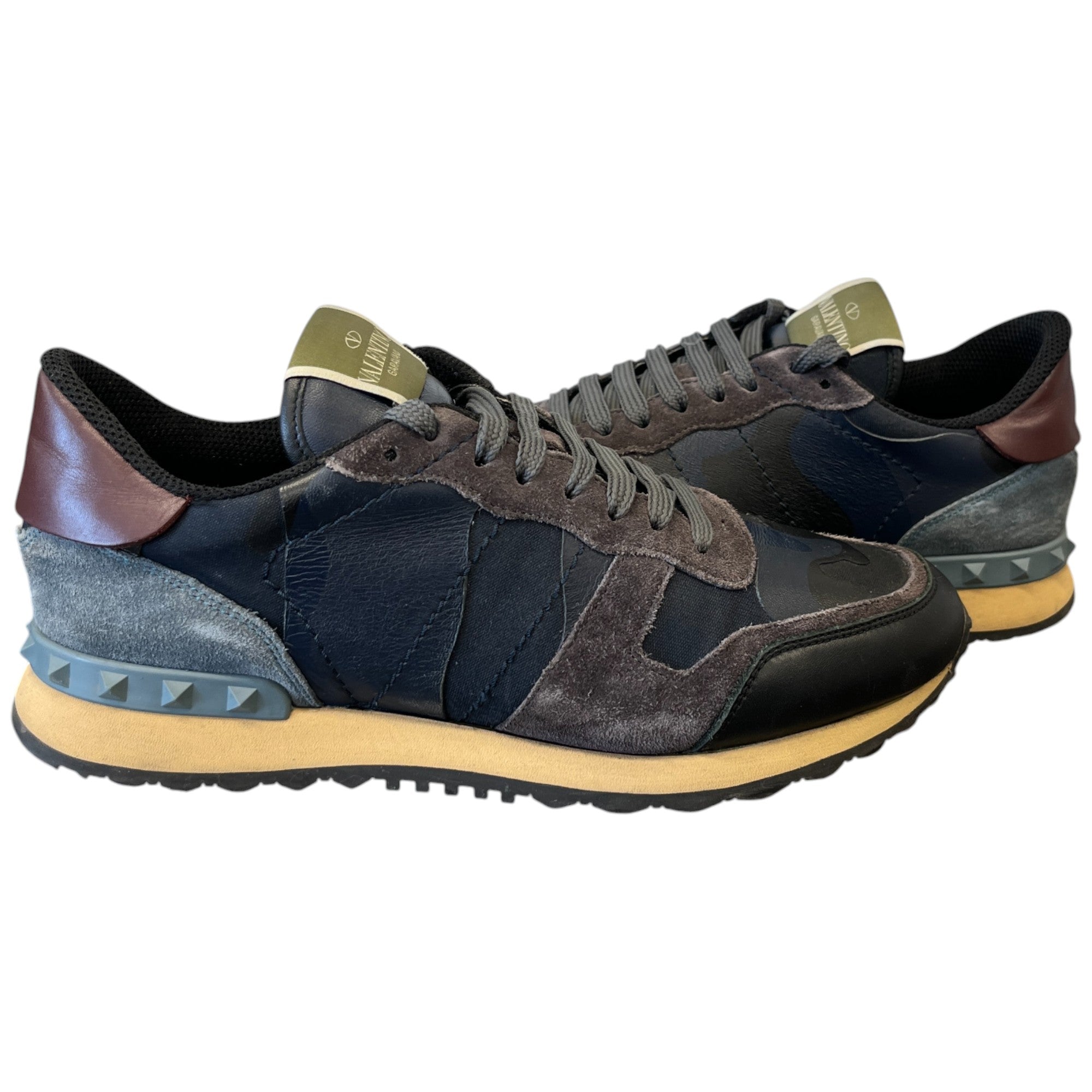 Men's Rockrunner Low Trainers Navy Size EU 40 / UK 6