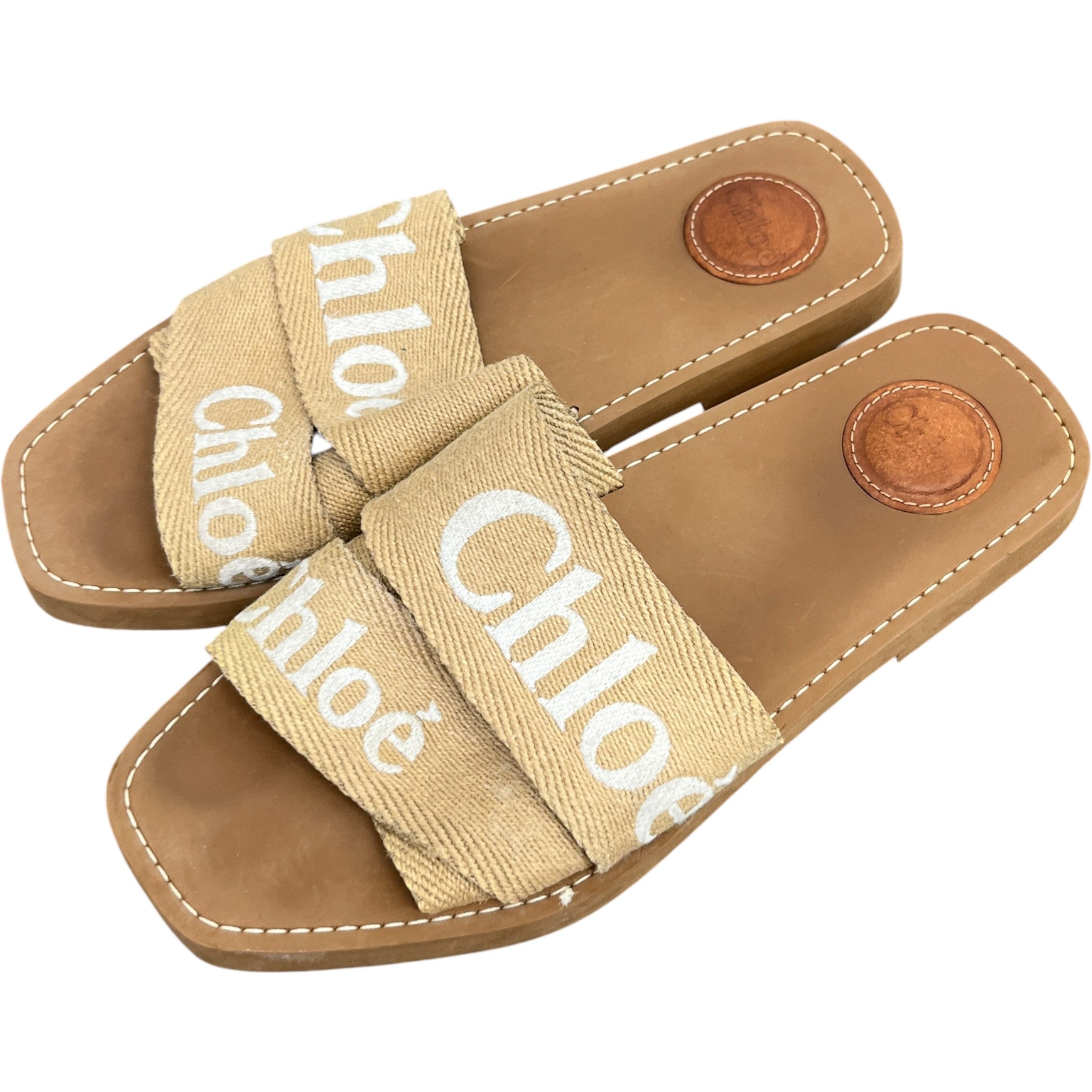 Women's Woody Sandals Beige Size EU 39 / UK 6