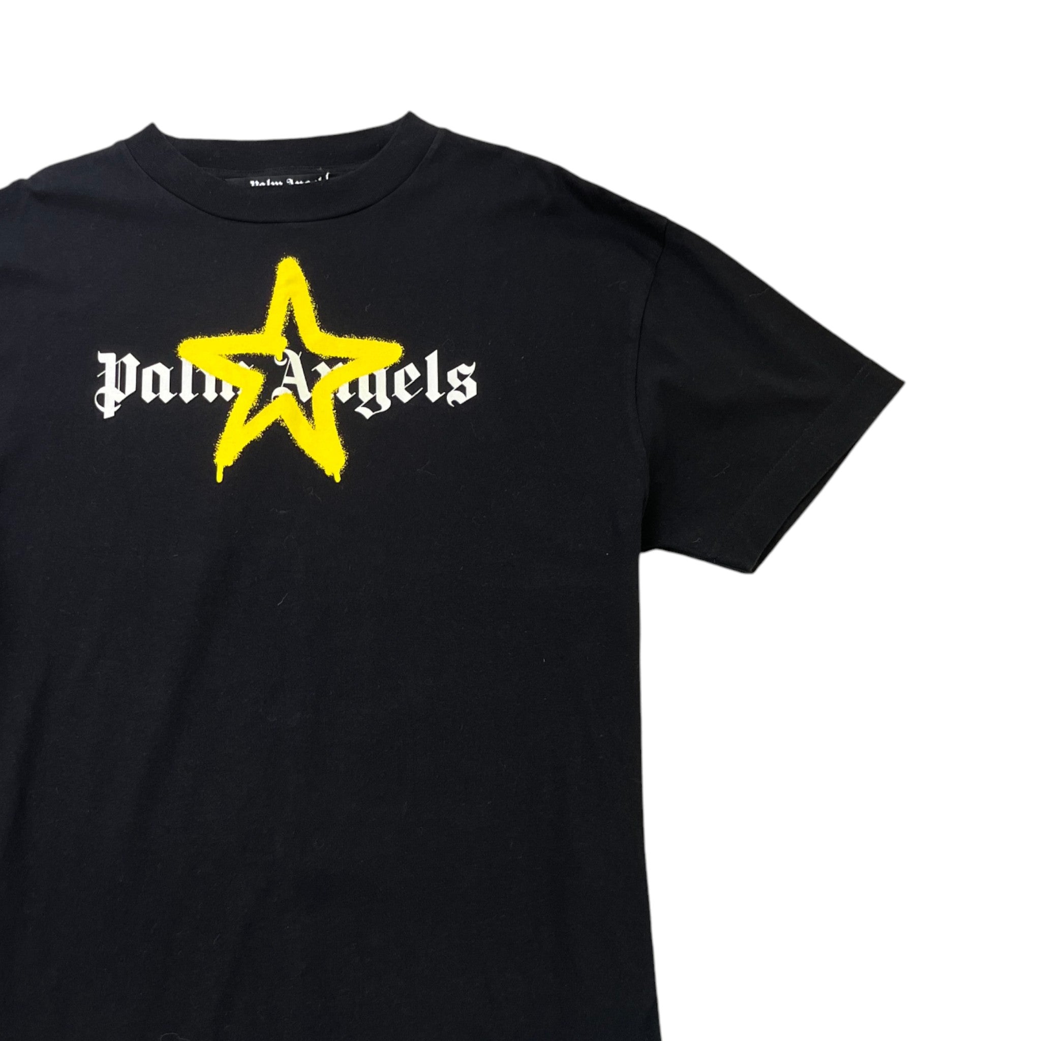 Men's Star Logo T-Shirt Black Size XXL