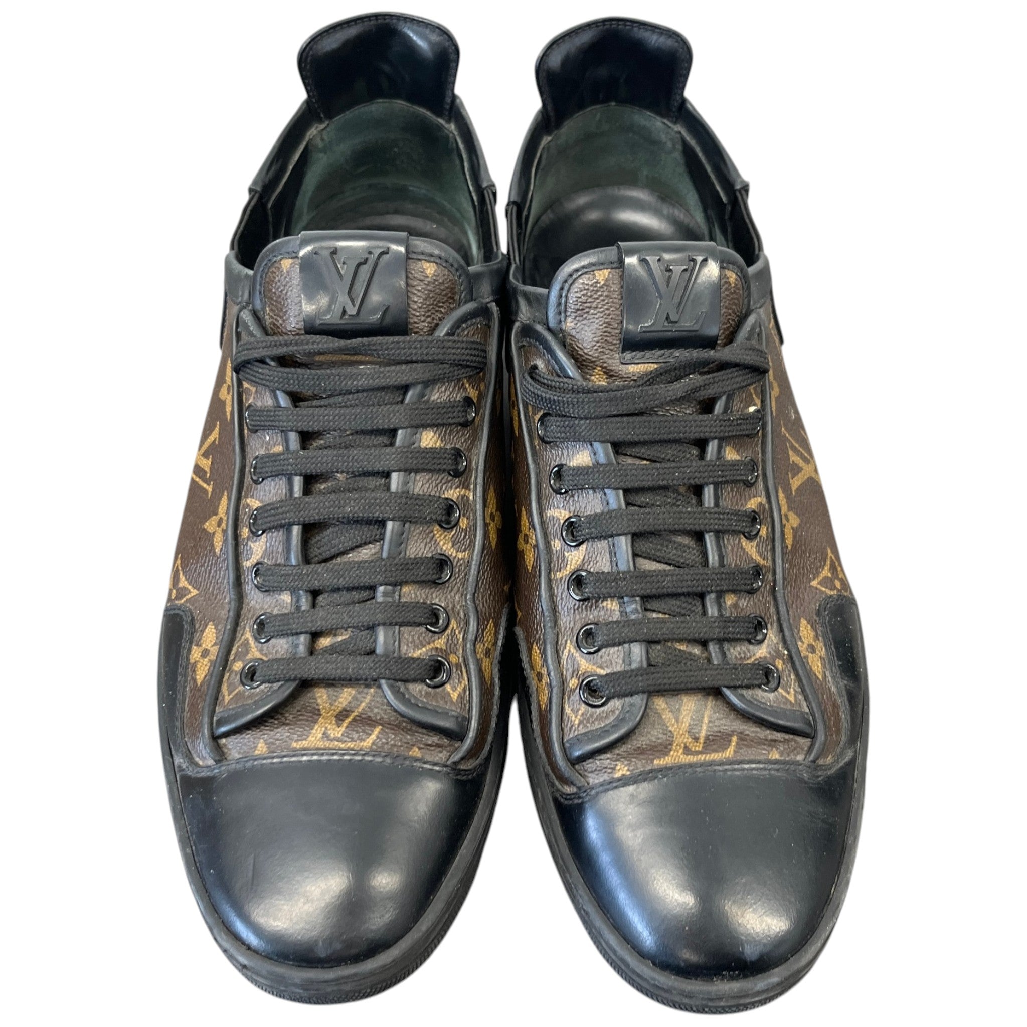 Men's Monogram Low Trainers Brown Size EU 42 / UK 8