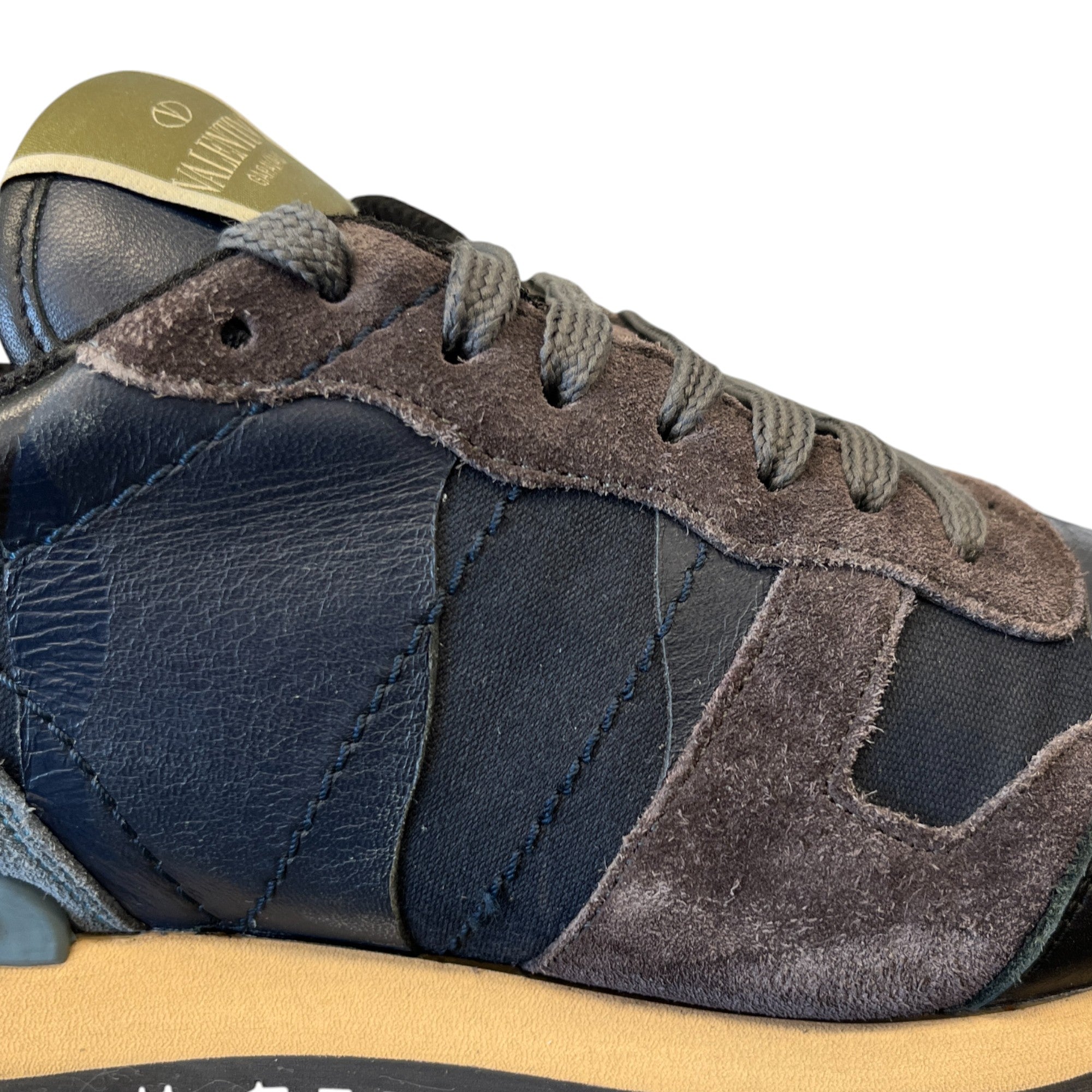 Men's Rockrunner Low Trainers Navy Size EU 40 / UK 6