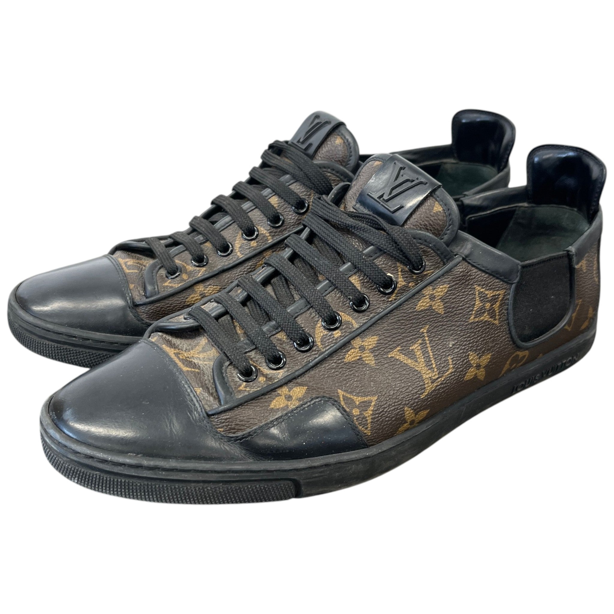 Men's Monogram Low Trainers Brown Size EU 42 / UK 8