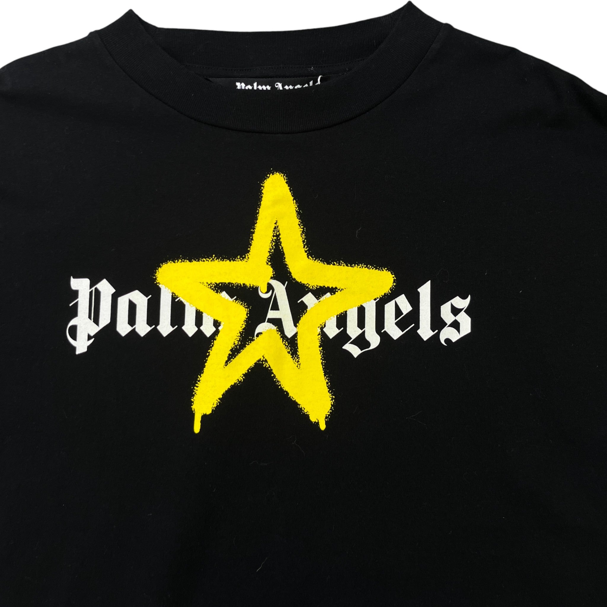 Men's Star Logo T-Shirt Black Size XXL