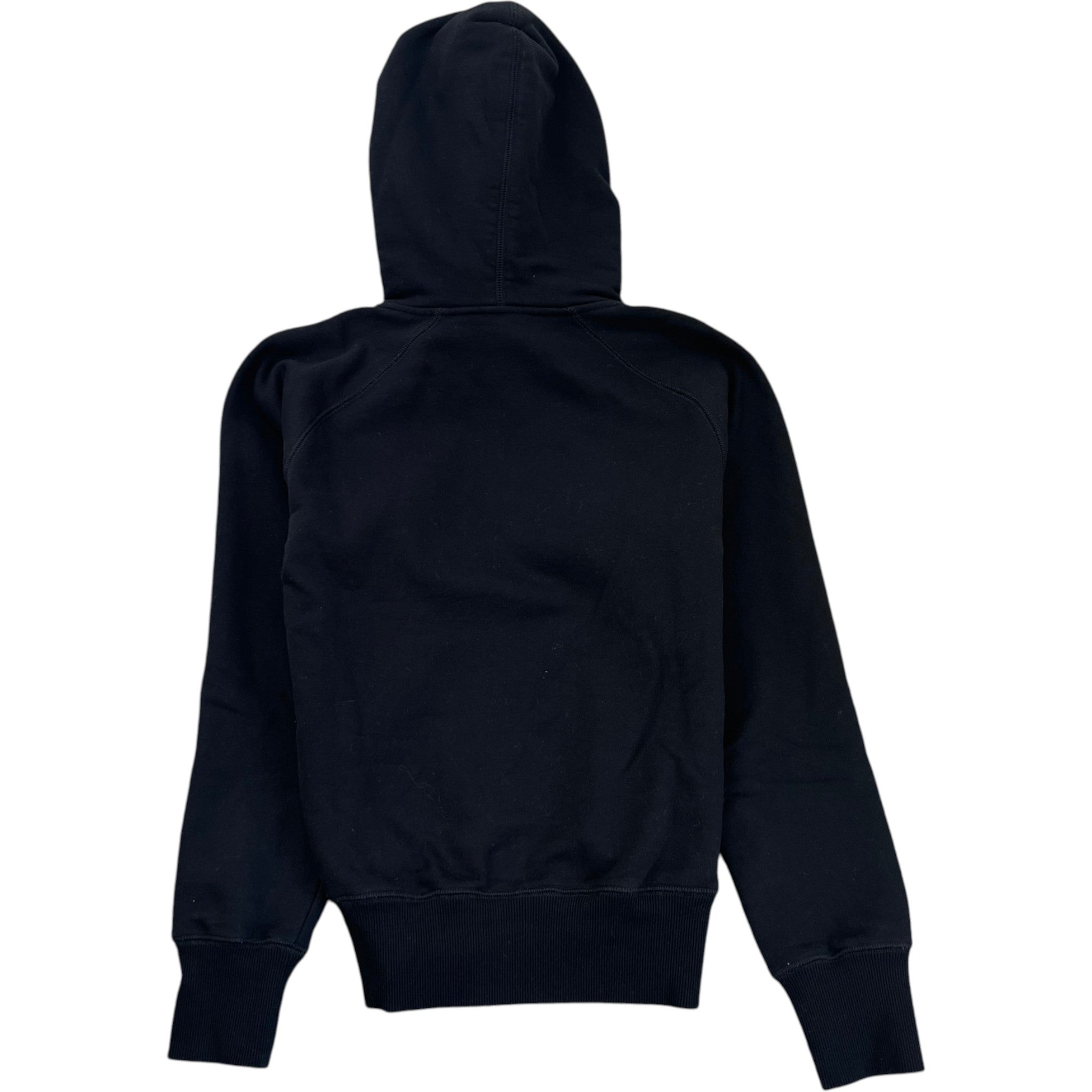 Men's X Peter Doig Embroidered Logo Hoodie Black Size XXS