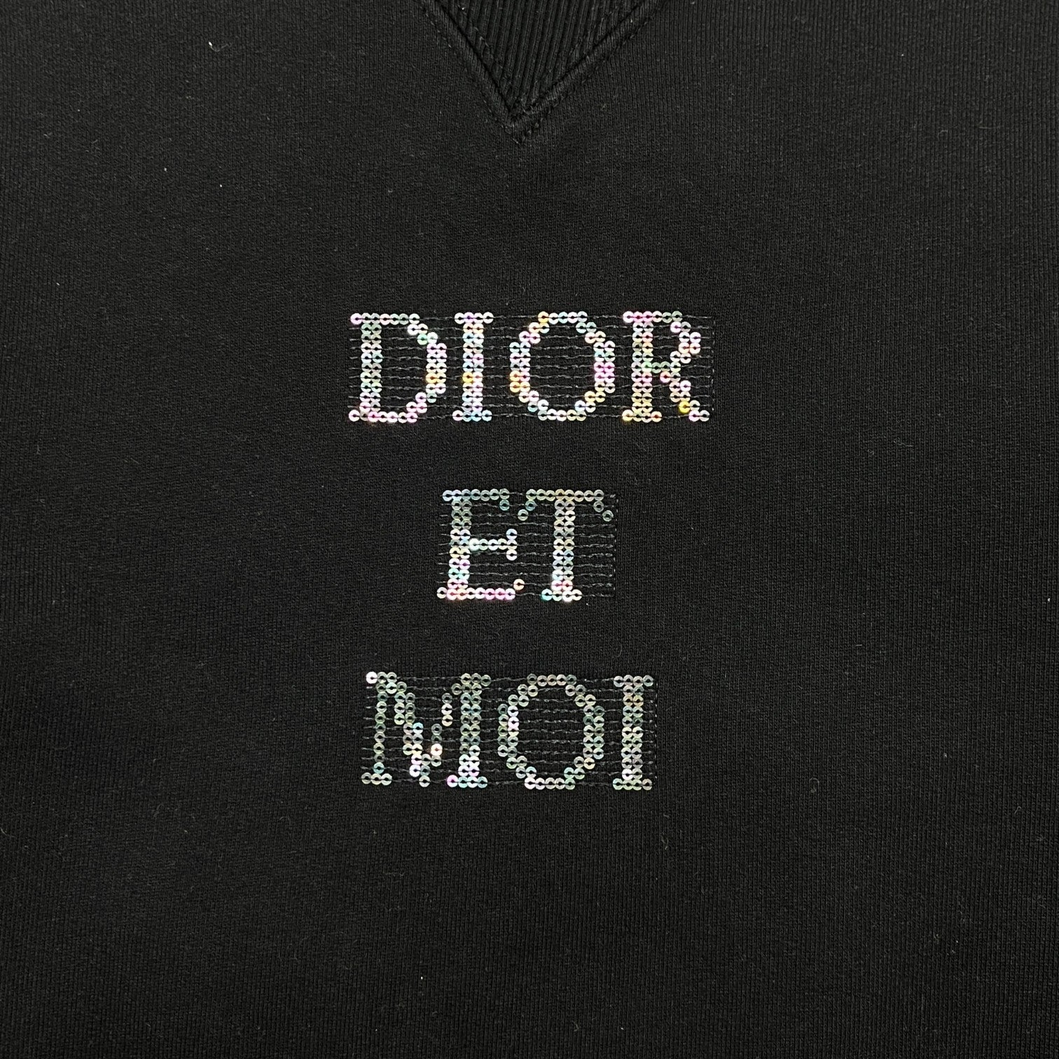 Men's Dior Et Moi Jumper Black Size XS