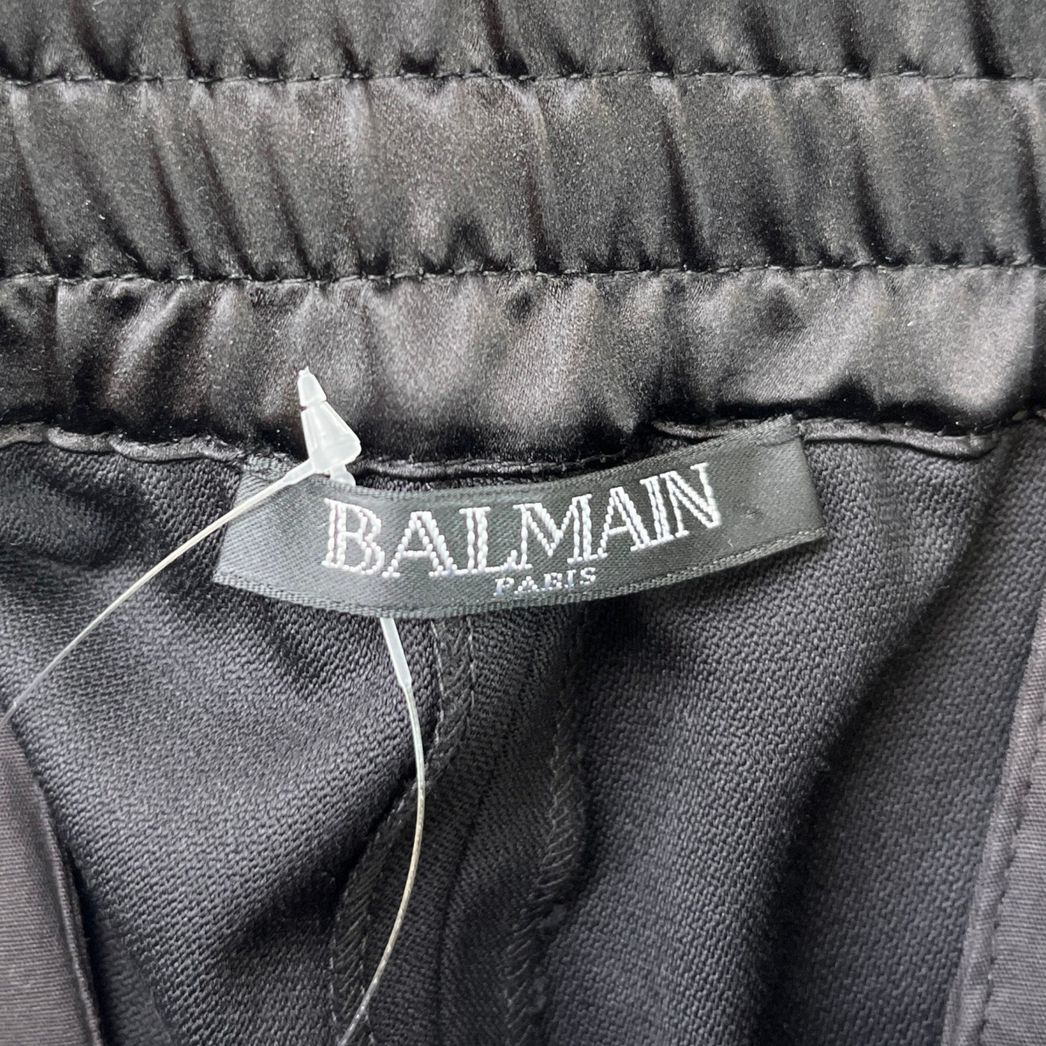 Men's Zip Joggers Black Size IT 52 / UK 36