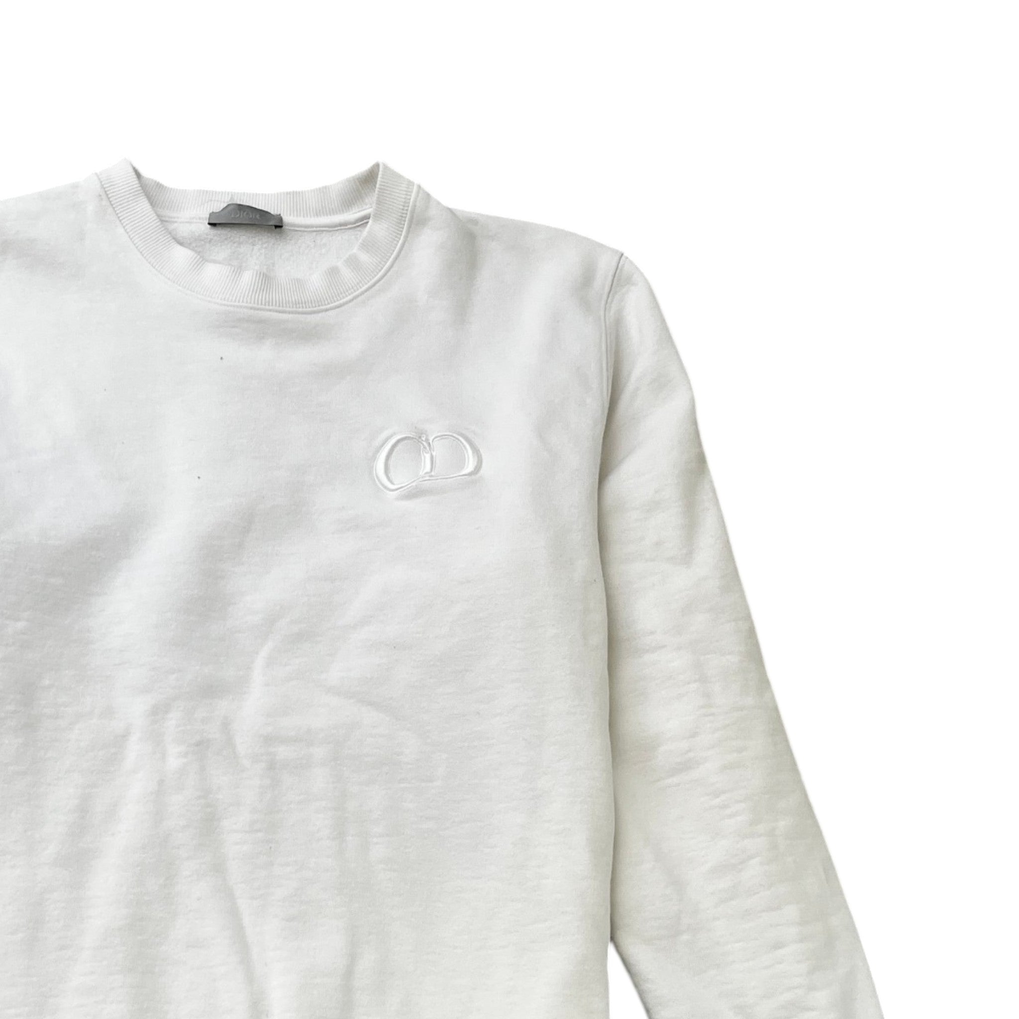 Men's Cd Icon Sweatshirt White Size L
