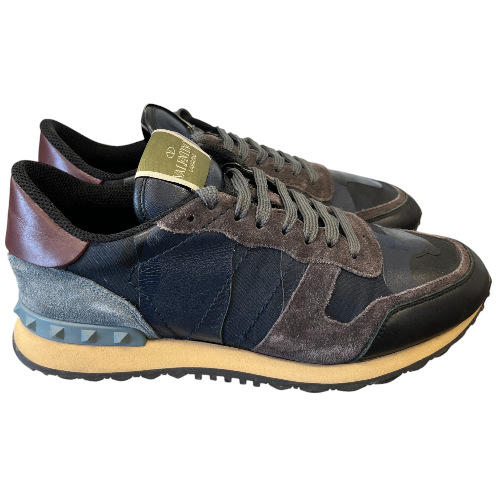 Men's Rockrunner Low Trainers Navy Size EU 40 / UK 6