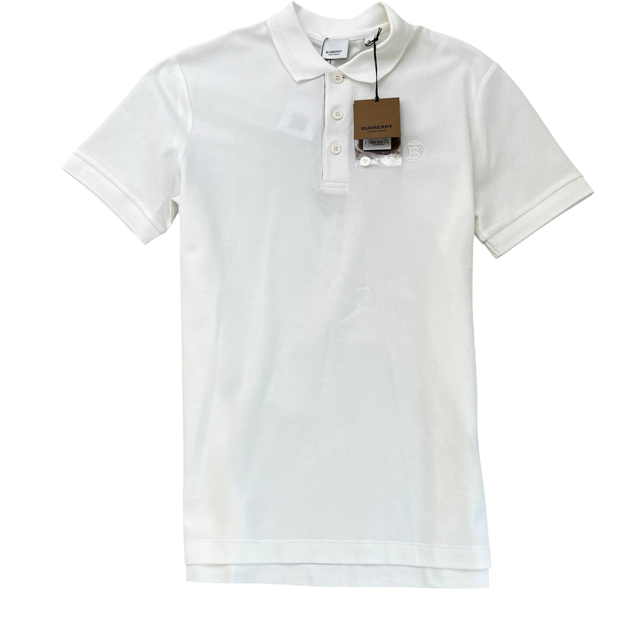 Men's Eddie Polo Shirt White Size M