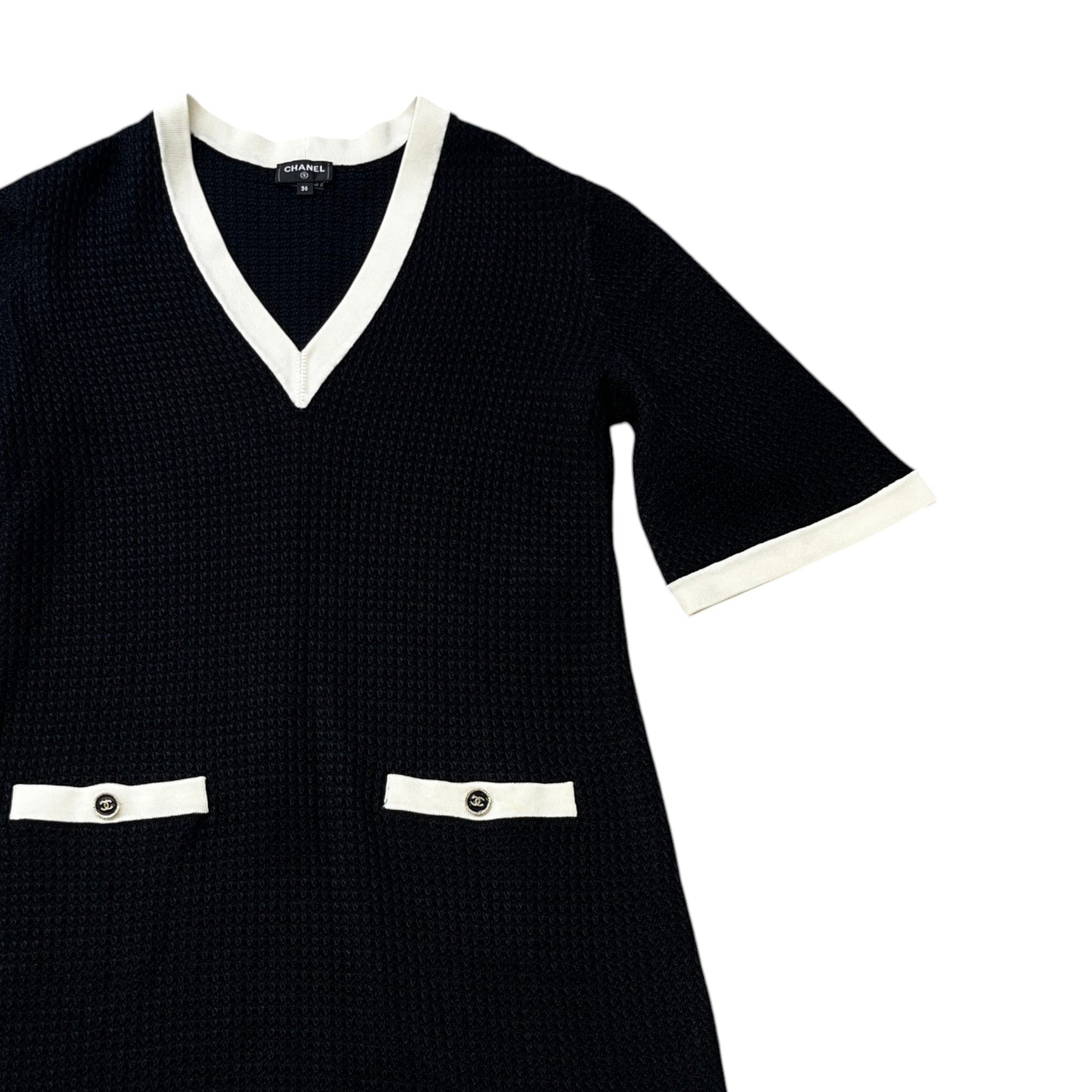 Women's 2024 Shift Dress Top Black Size M
