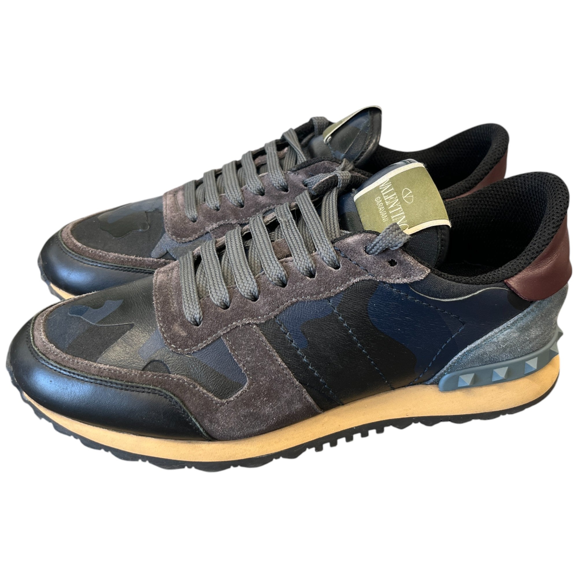 Men's Rockrunner Low Trainers Navy Size EU 40 / UK 6