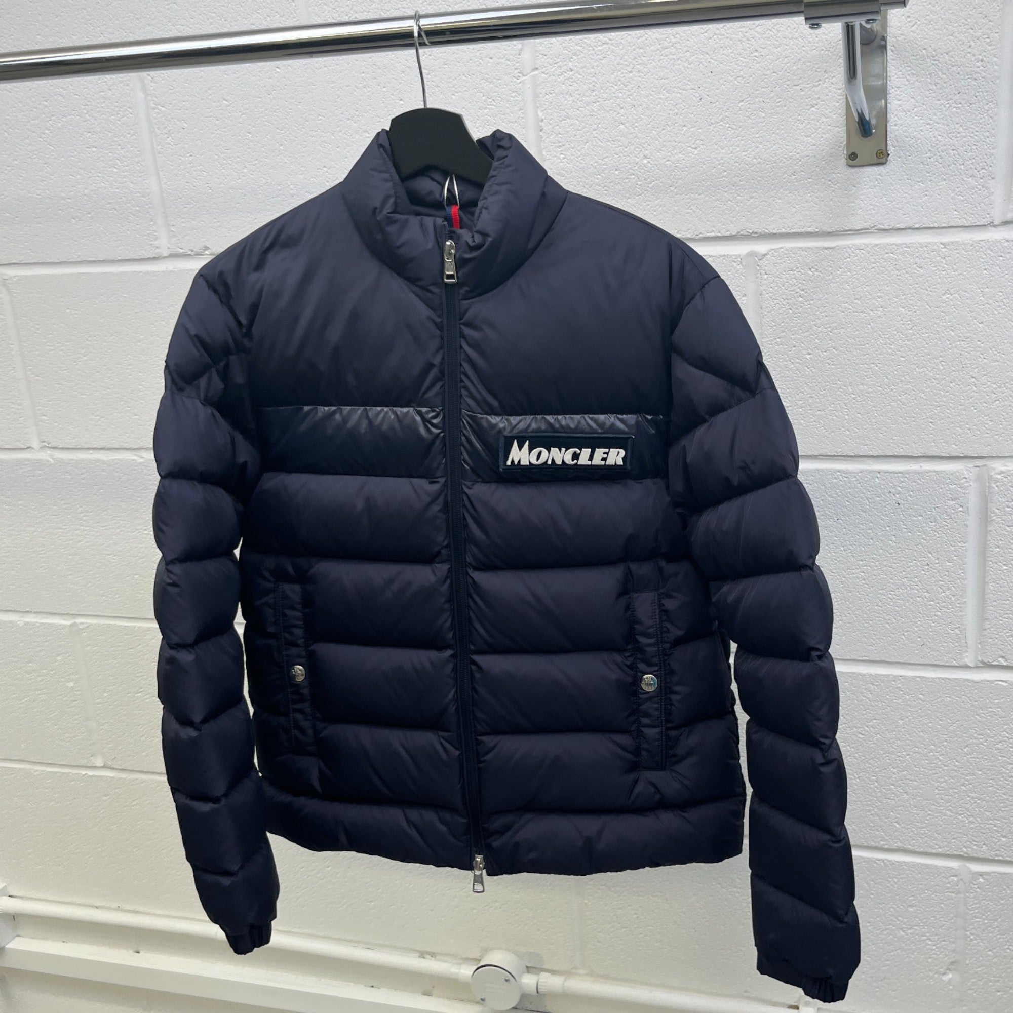 Men's Servieres Down Jacket Navy Size 0/XS