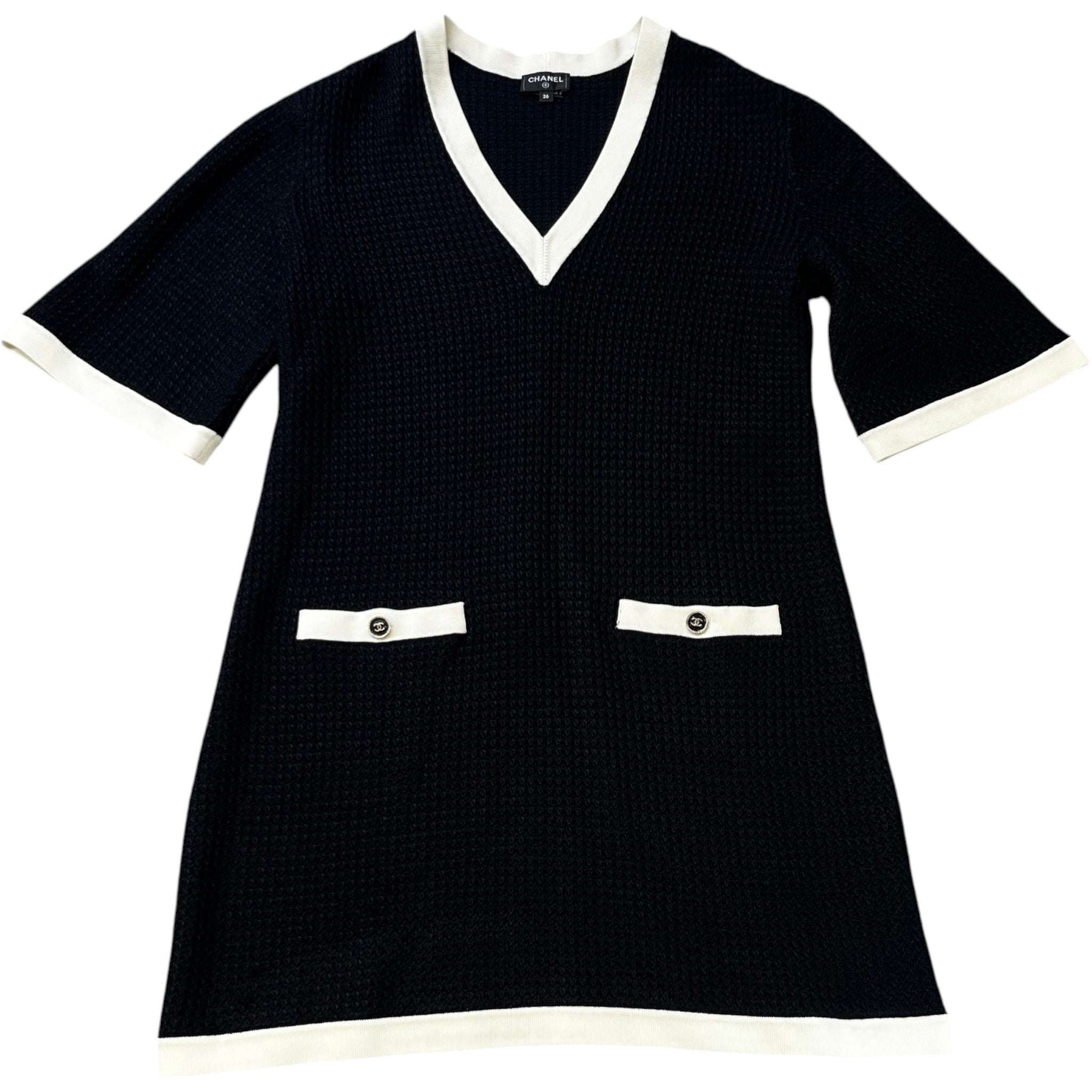 Women's 2024 Shift Dress Top Black Size M