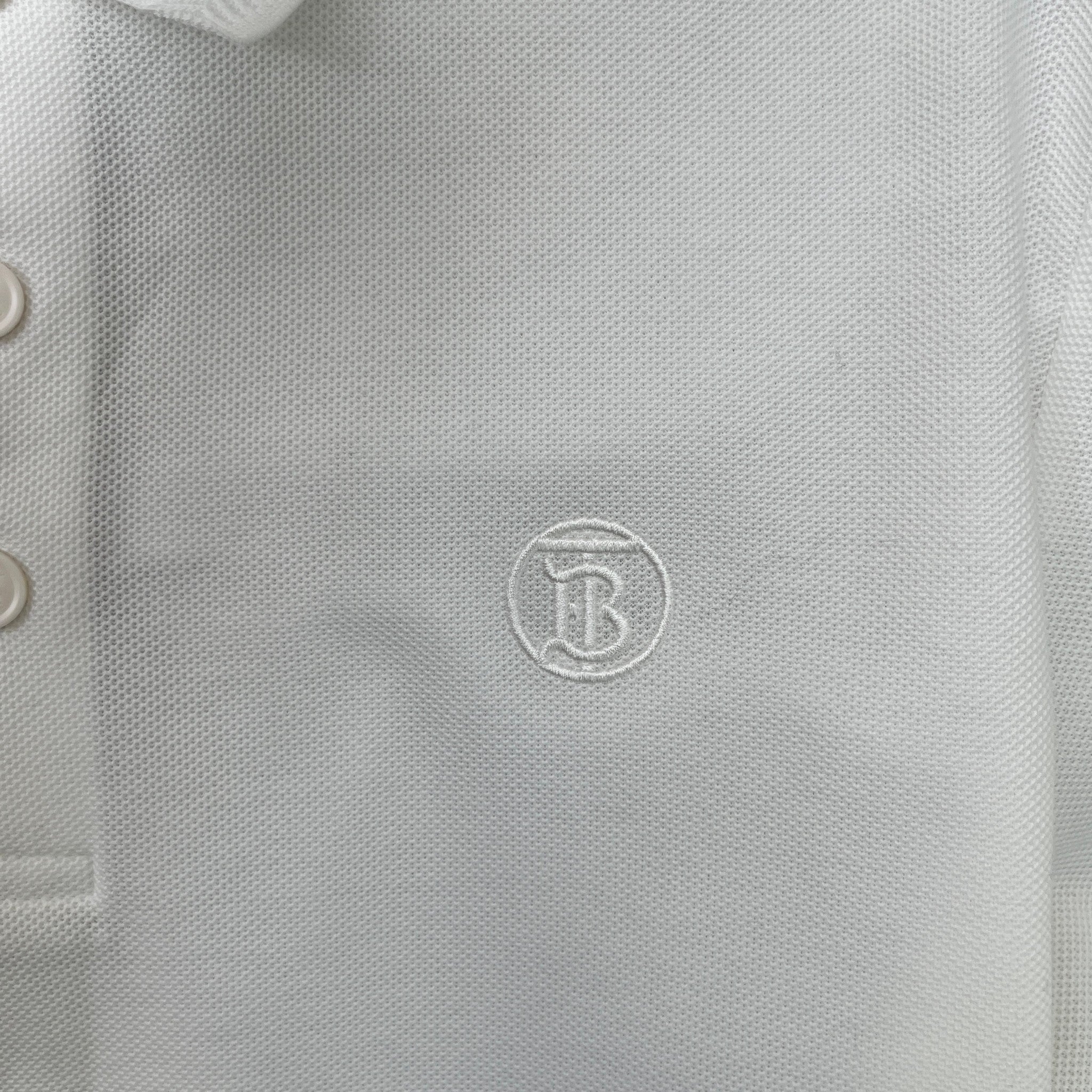 Men's Eddie Polo Shirt White Size M