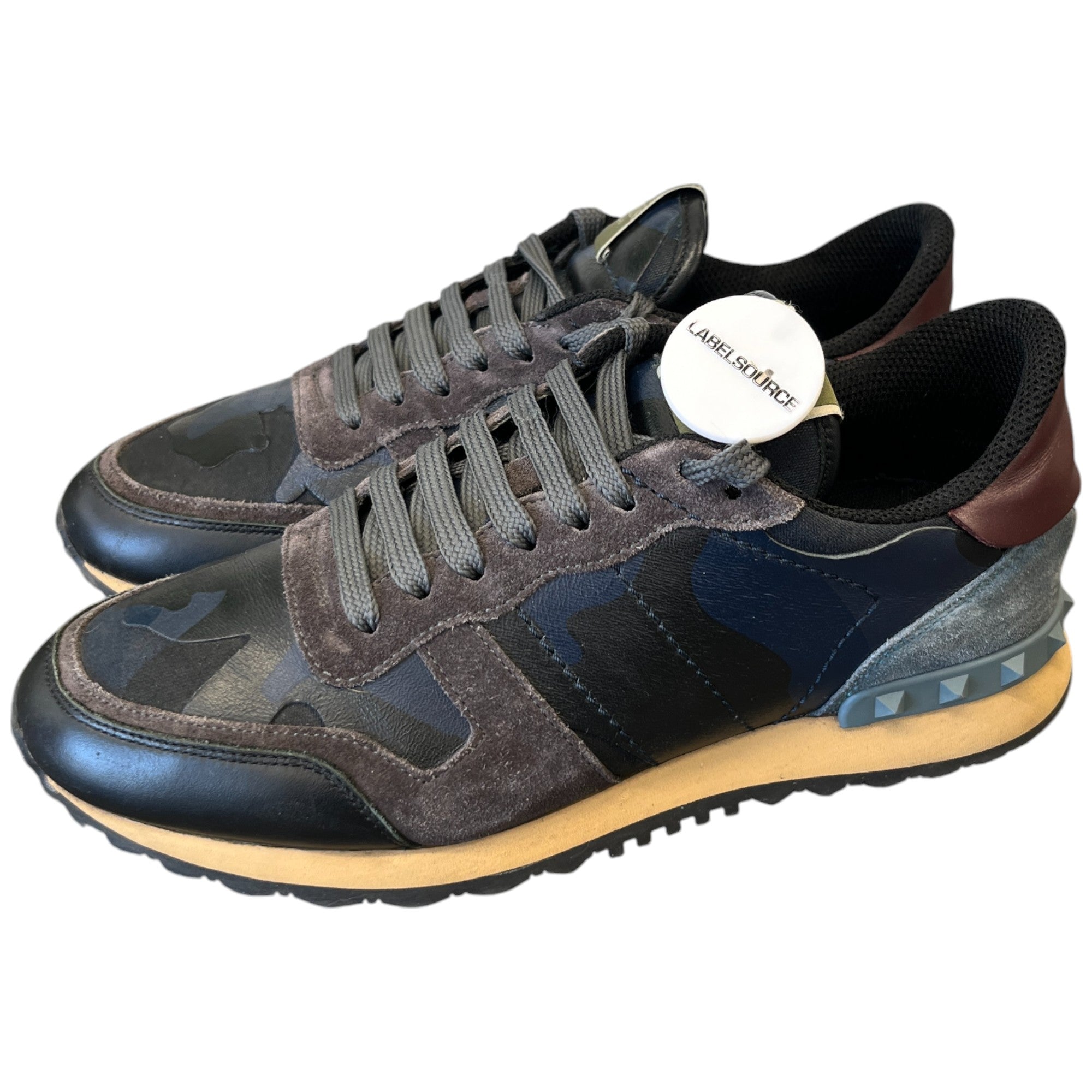 Men's Rockrunner Low Trainers Navy Size EU 40 / UK 6