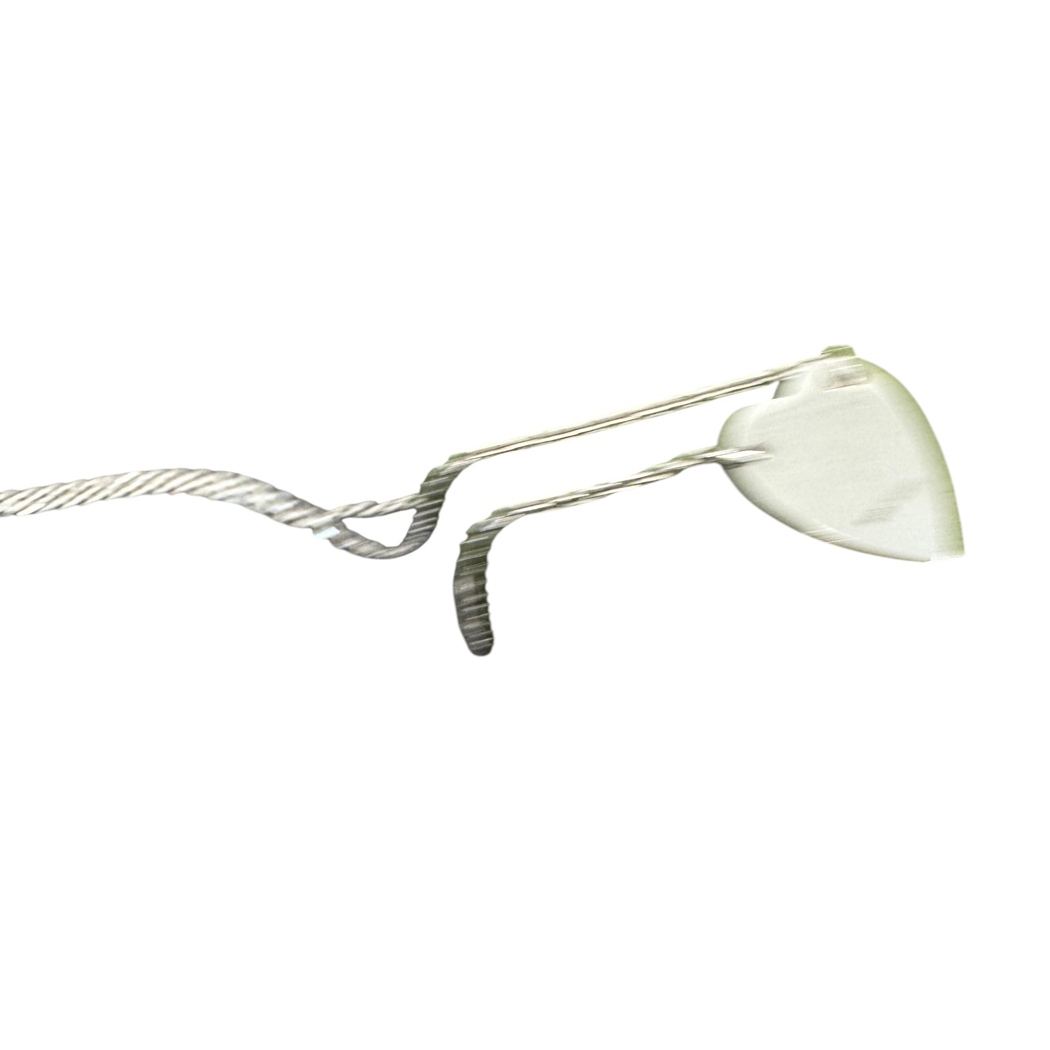 Women's Trademark Heart Pendant Necklace Silver
