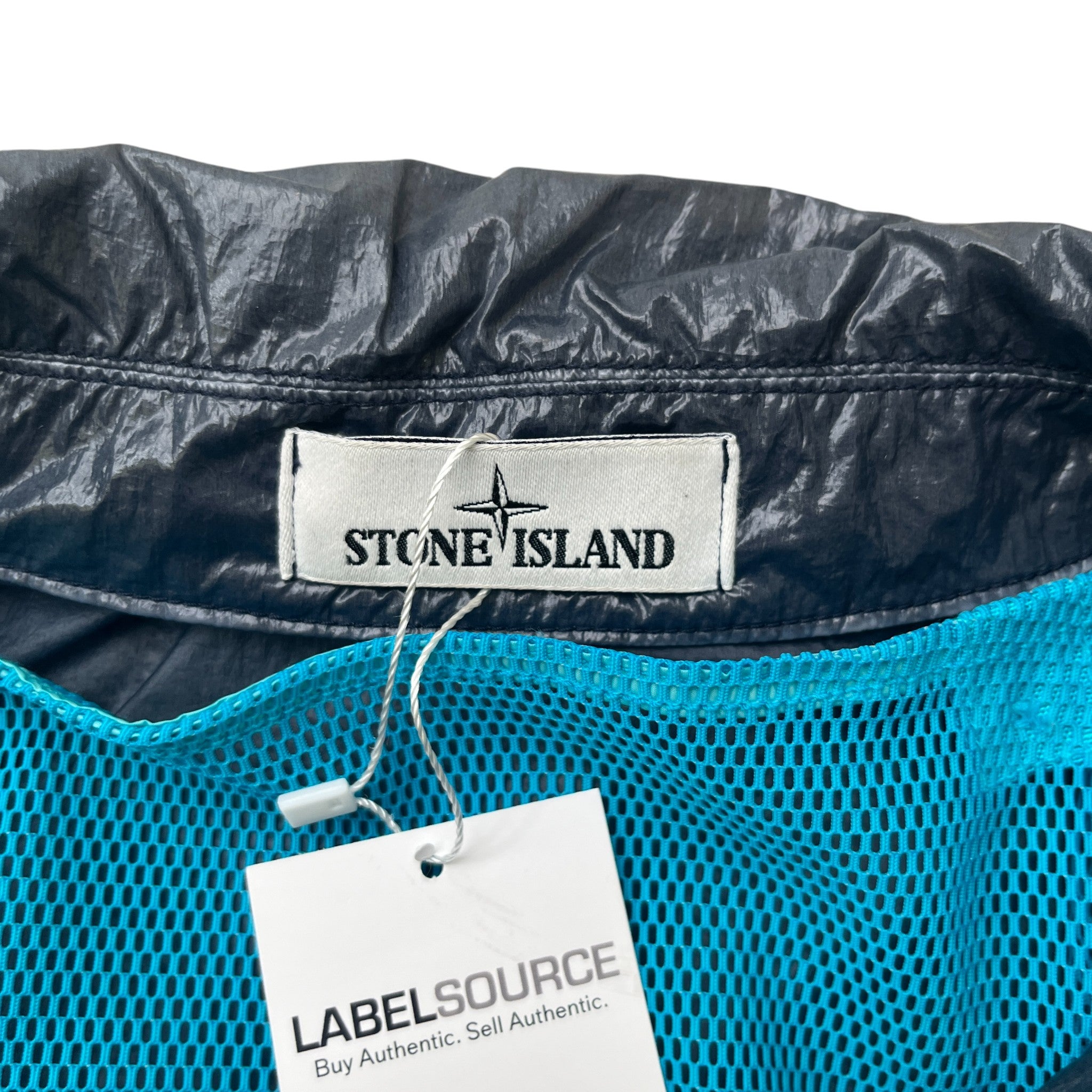 Men's Lucido-Tc Packable Trench Jacket Blue Size M