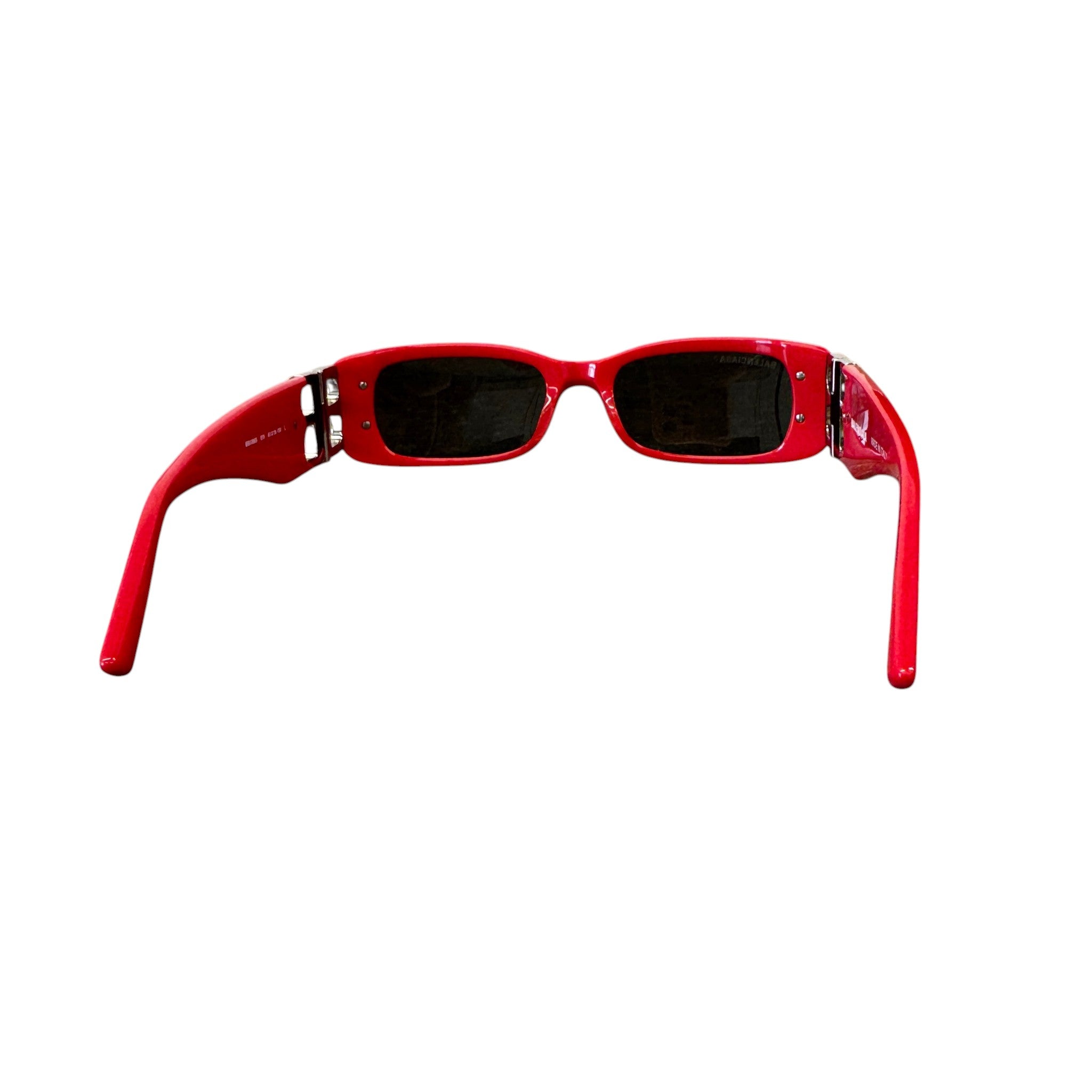Women's Bb0096S Rectangle Sunglasses Red