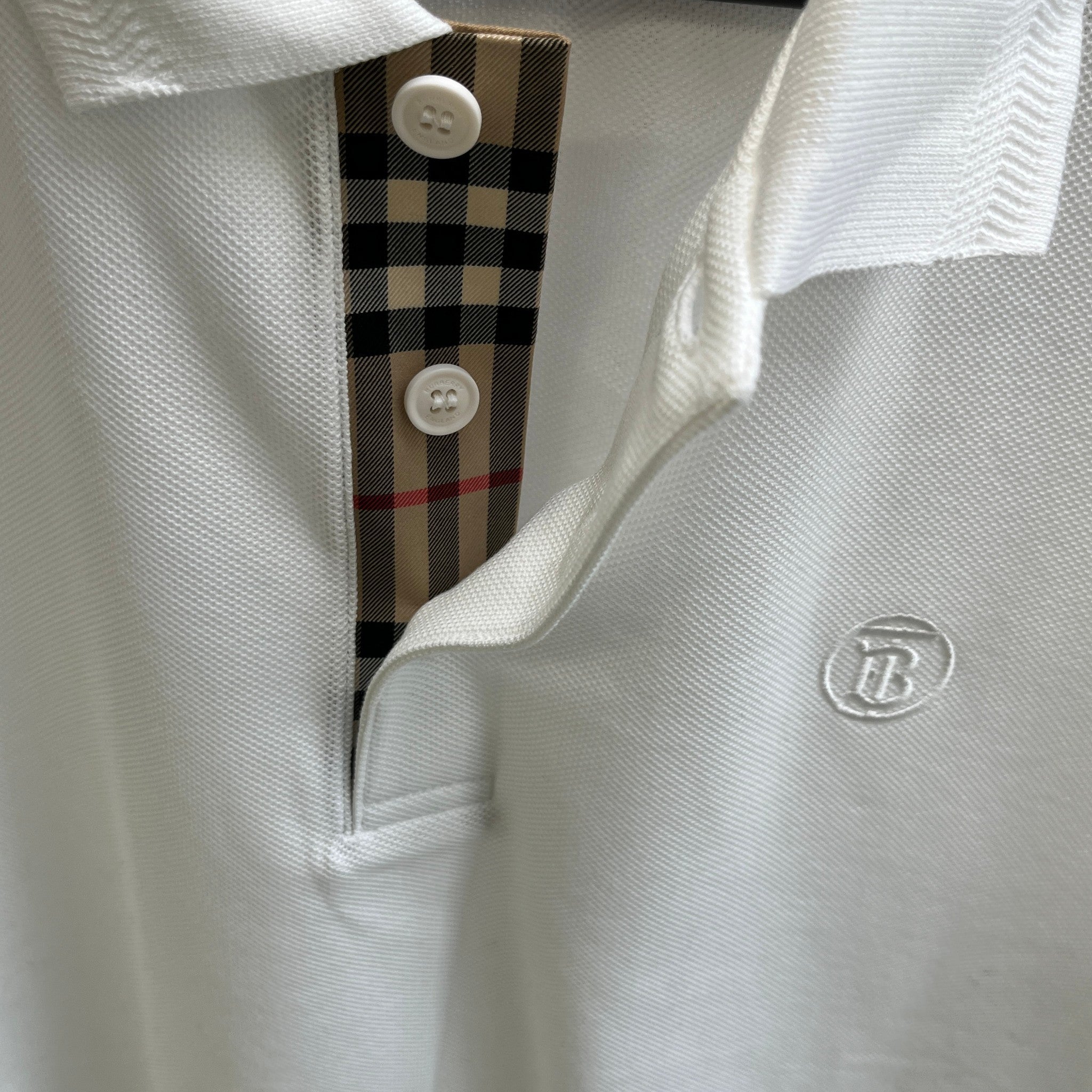 Men's Eddie Polo Shirt White Size M