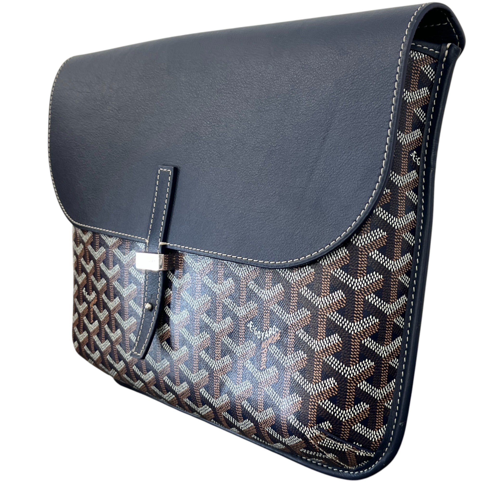 Men's Coursier Messenger Bag Navy