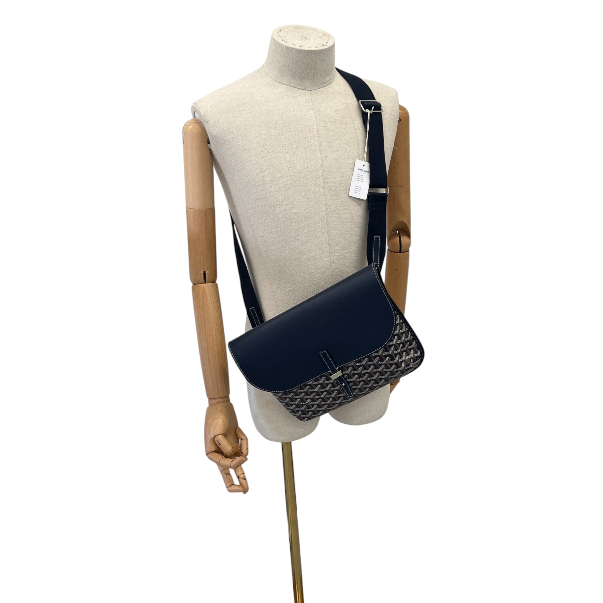 Men's Coursier Messenger Bag Navy