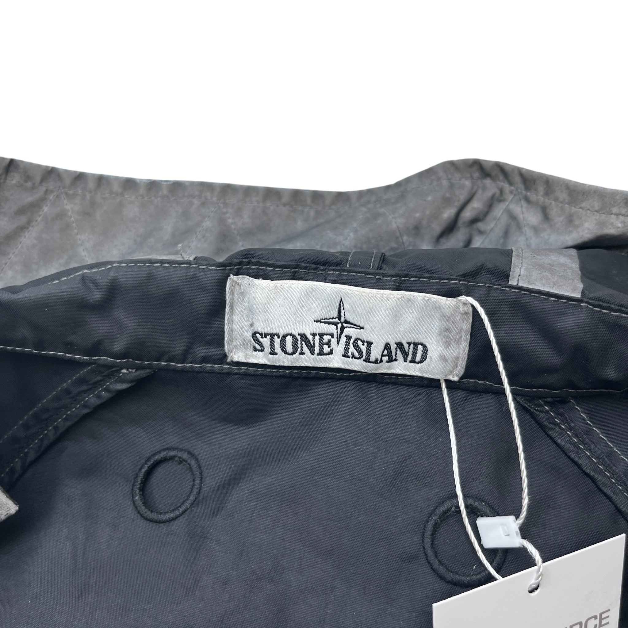 Men's Plated Reflective Jacket Grey Size S