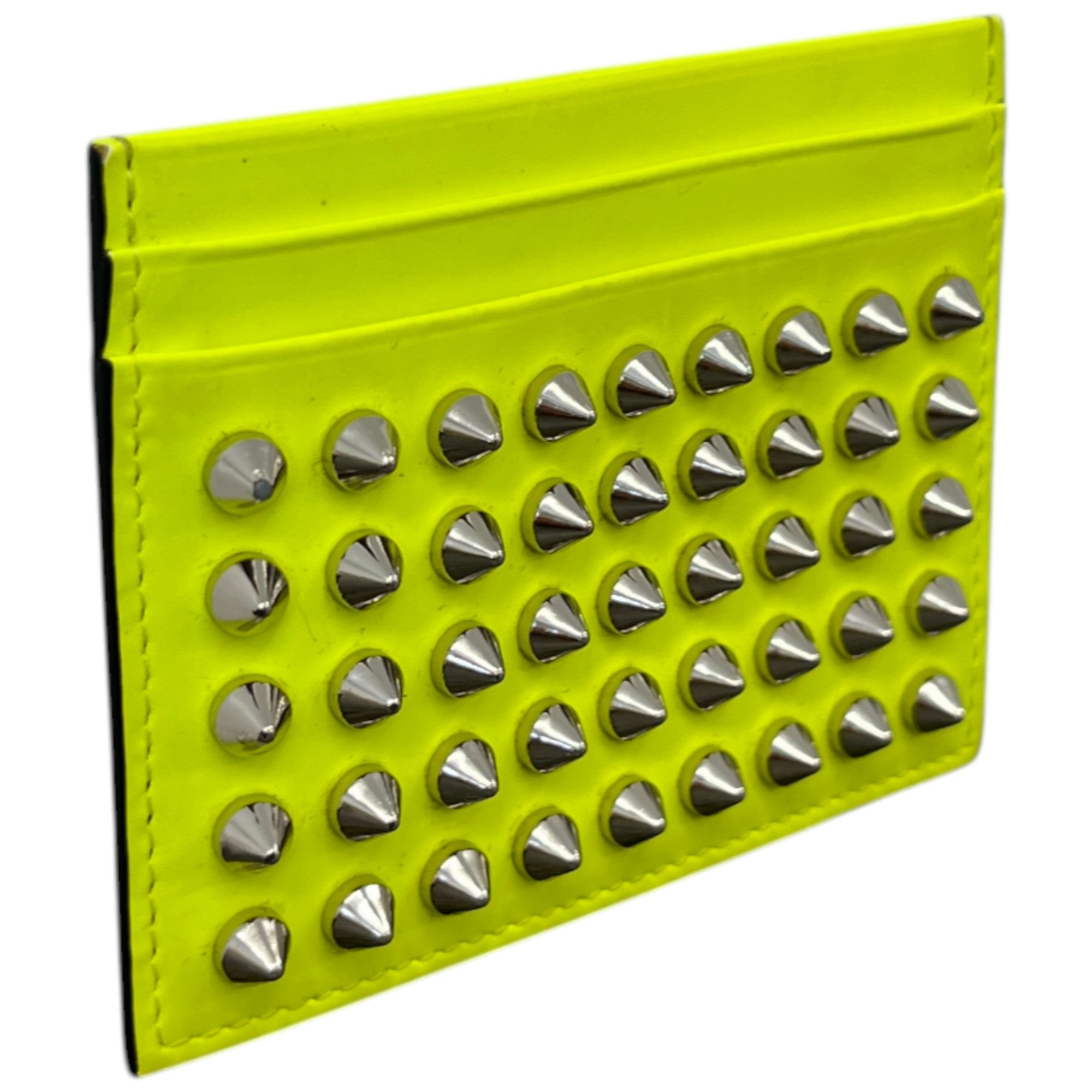 Men's Kios Spiked Card Holder Yellow