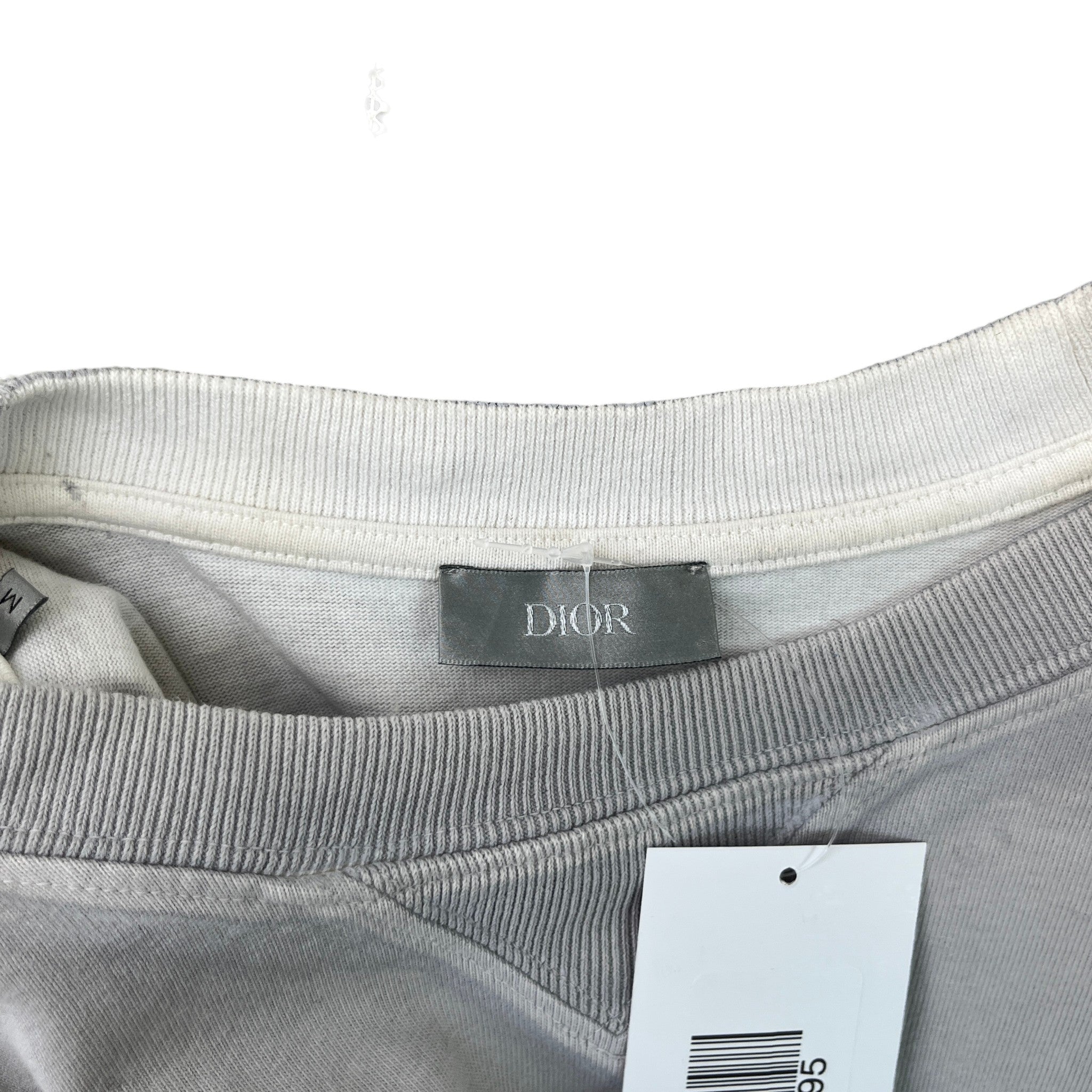 Men's X Shawn Stussy Long Sleeve T-Shirt Grey Size M