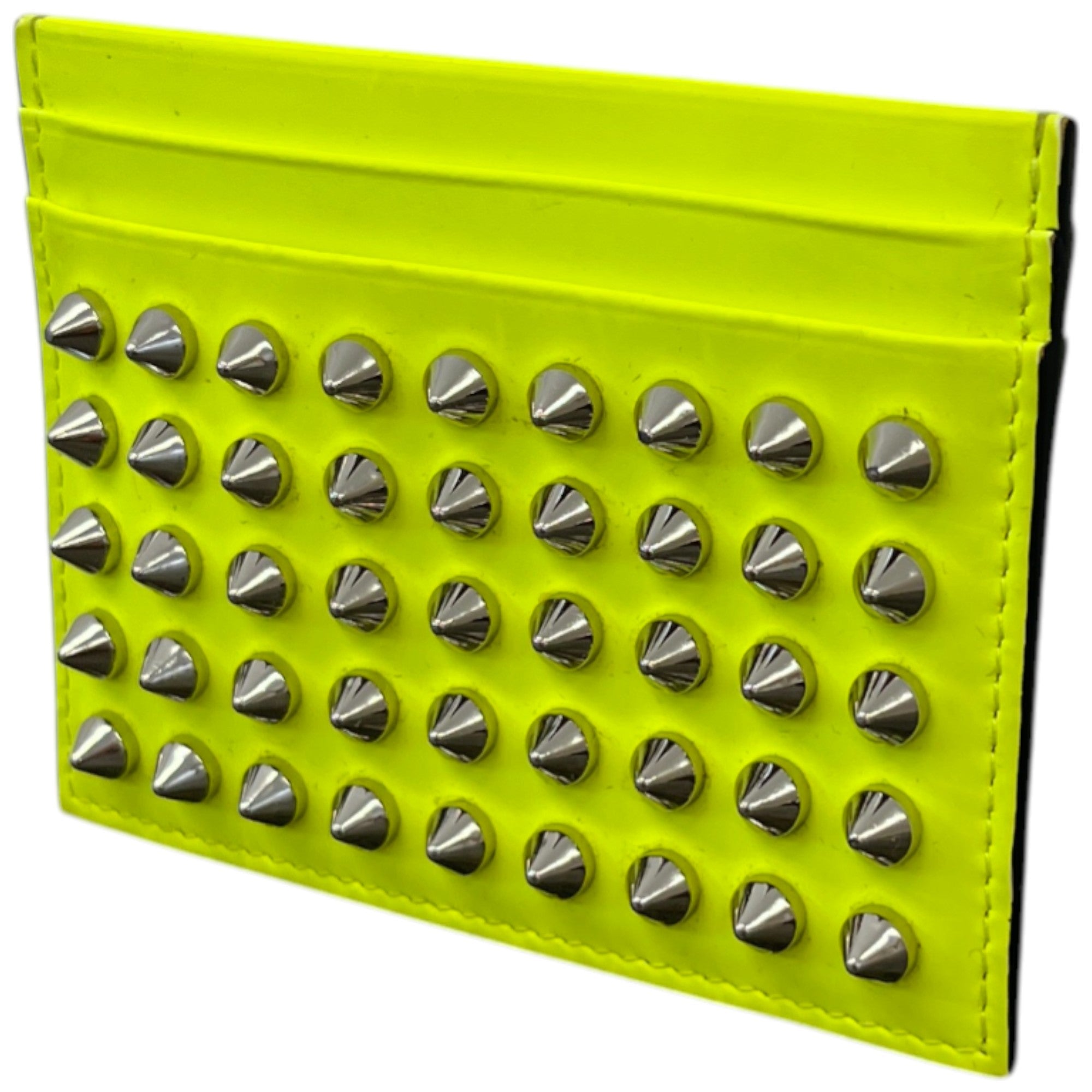 Men's Kios Spiked Card Holder Yellow