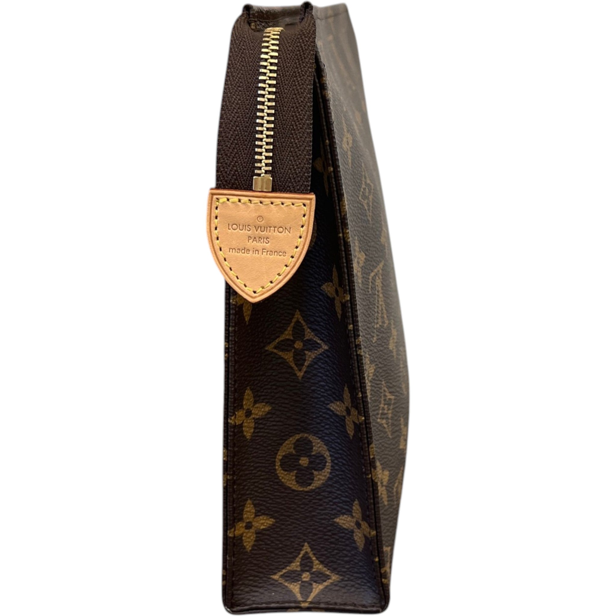 Women's Monogram Poche Toilette 26 Pouch Brown